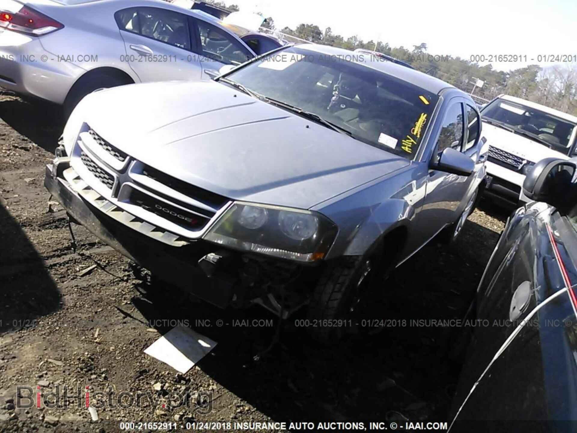 2013 Dodge Avenger - VIN: 1C3CDZCB5DN549175 - Фото 2
