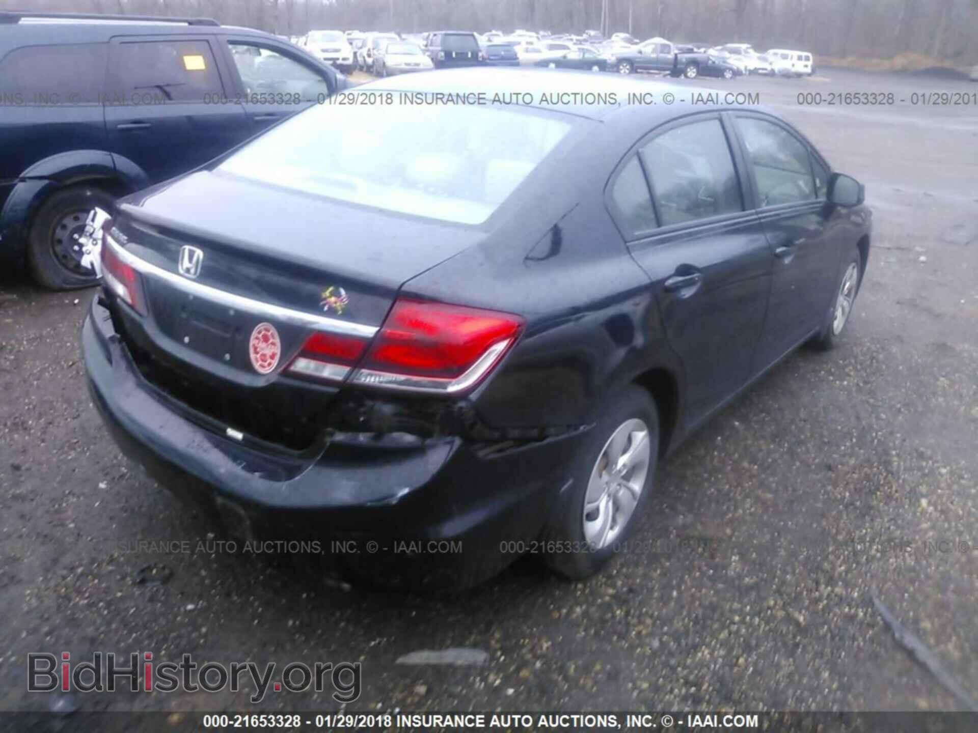 2013 Honda Civic - VIN: 19XFB2F54DE249191 - Фото 4