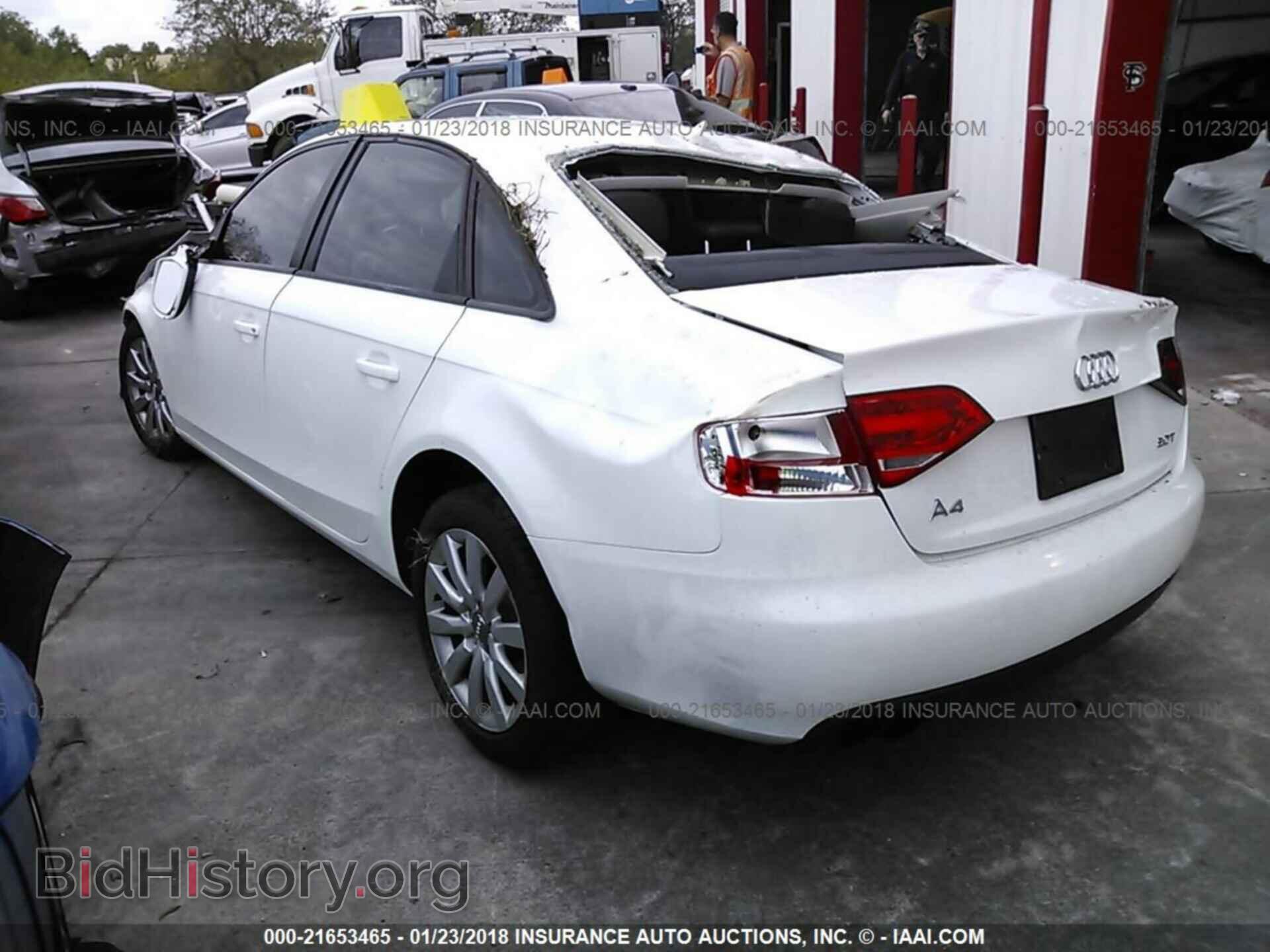 2012 Audi A4 - VIN: WAUAFAFL9CN021377 - Photo 3