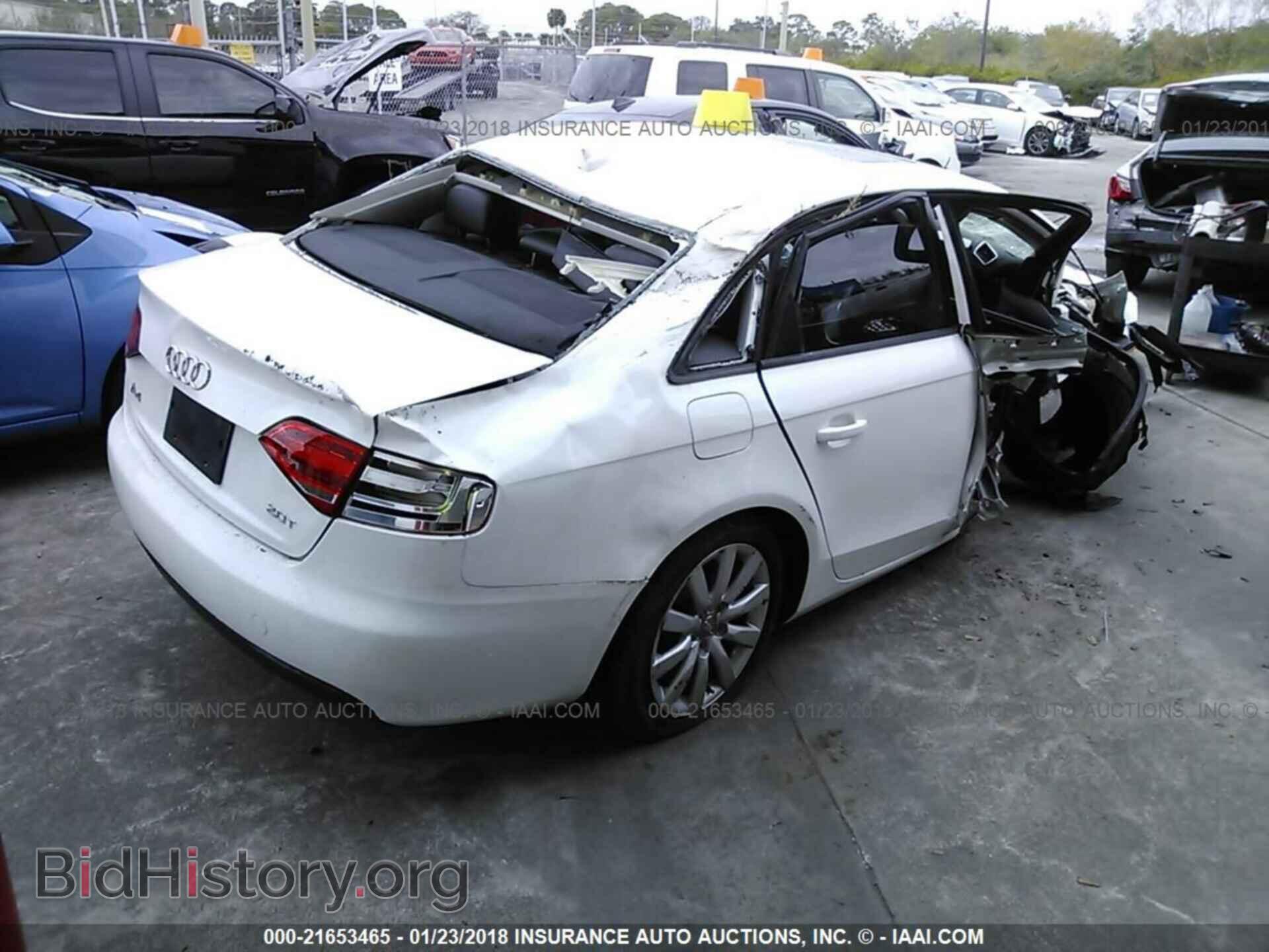2012 Audi A4 - VIN: WAUAFAFL9CN021377 - Photo 4