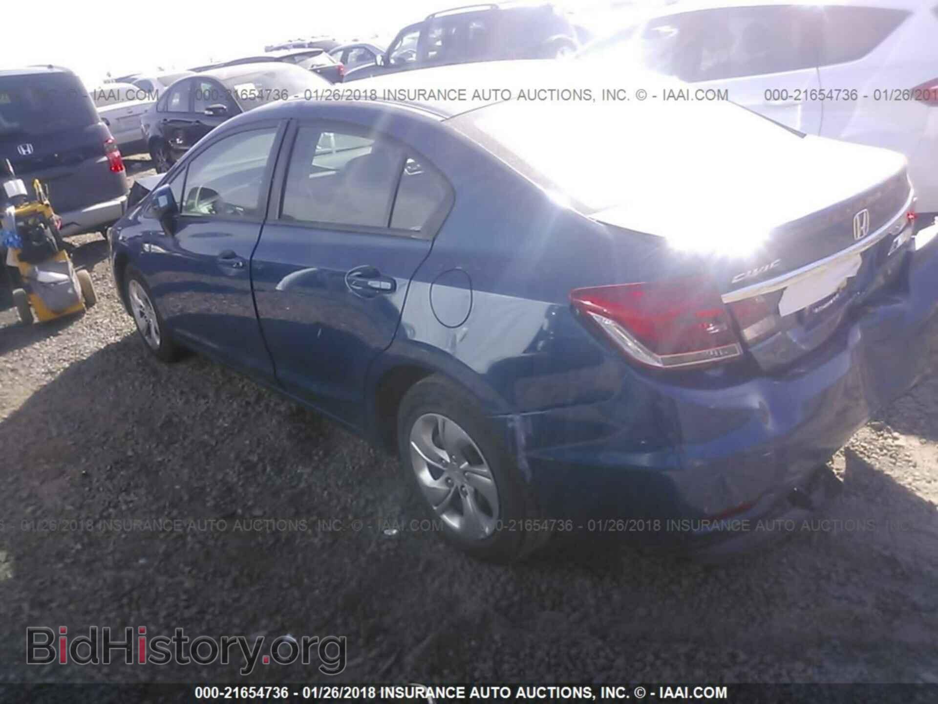 2014 Honda Civic - VIN: 19XFB2F55EE032444 - Фото 3