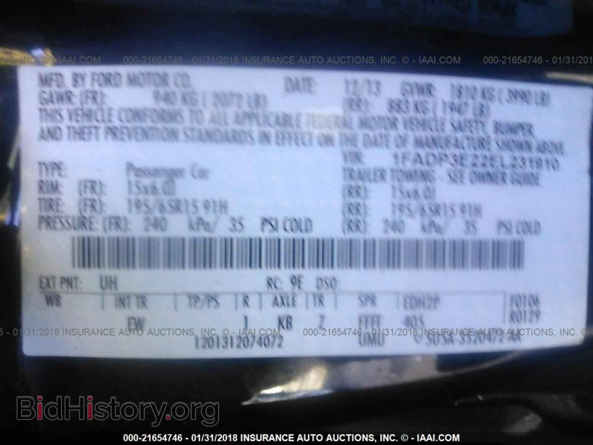 2014 Ford Focus - VIN: 1FADP3E22EL231910 - Photo 9