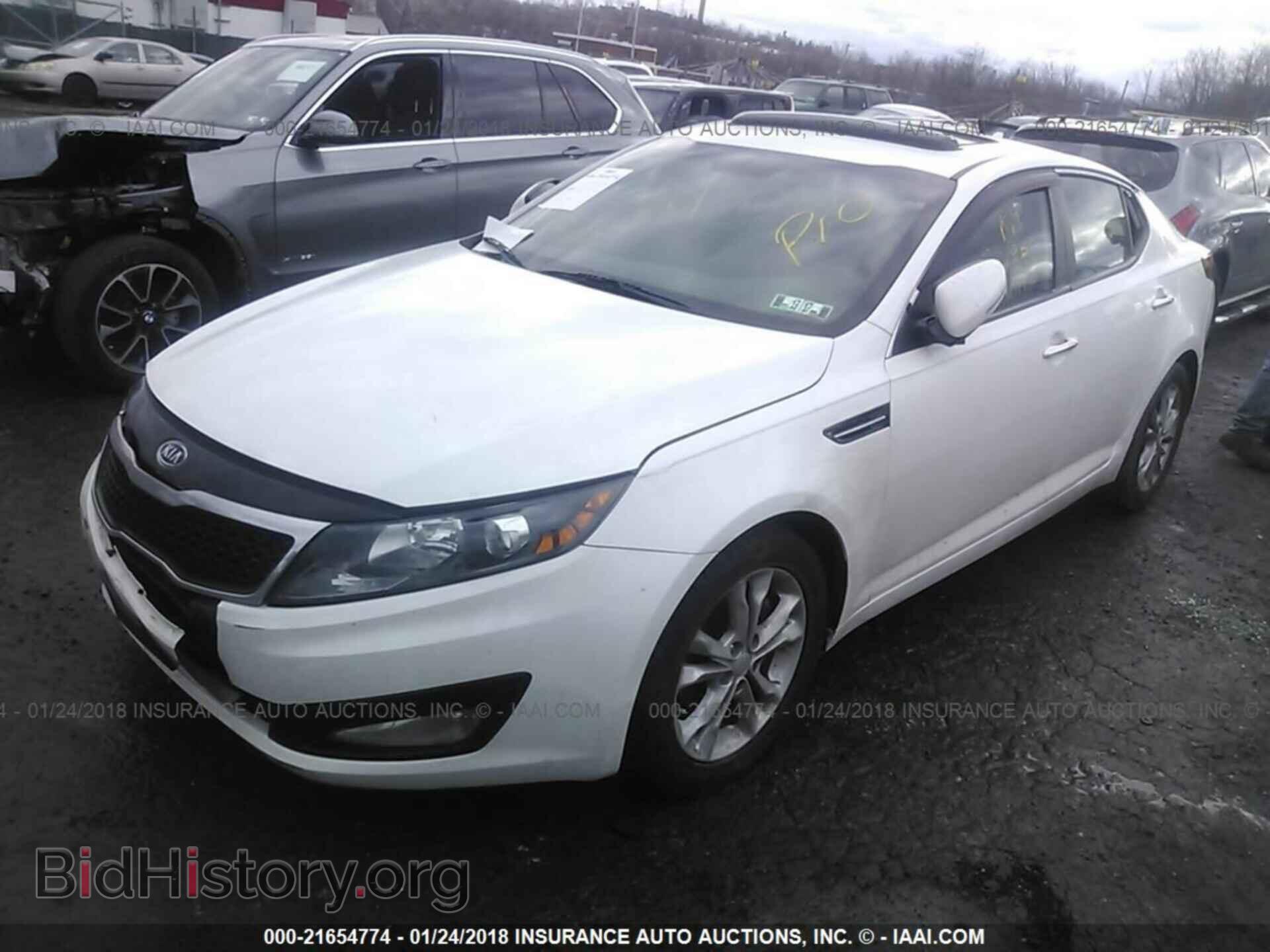 2012 Kia Optima - VIN: 5XXGN4A78CG005405 - Фото 2