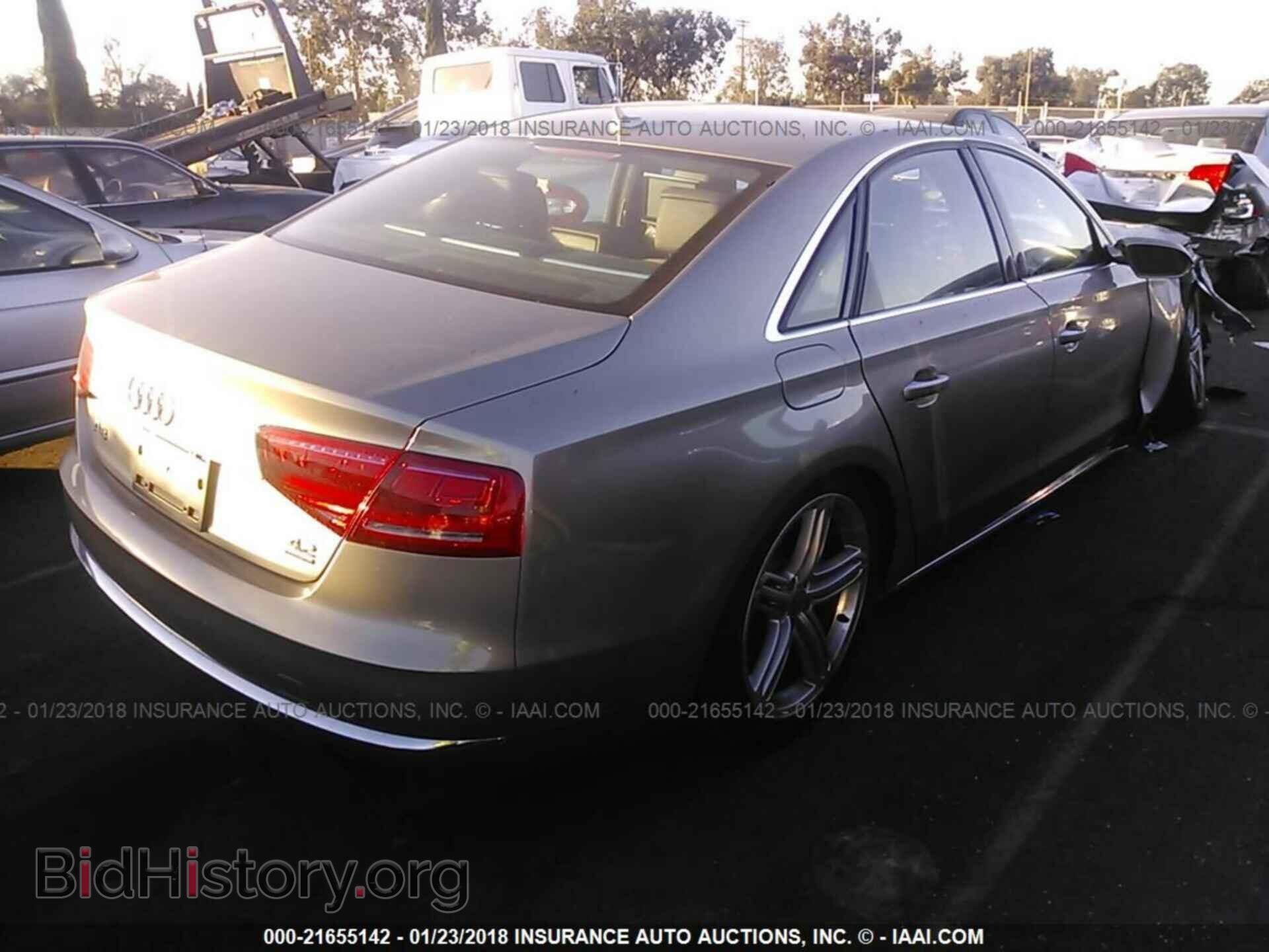 2012 Audi A8 - VIN: WAUAVAFD5CN019363 - Фото 4