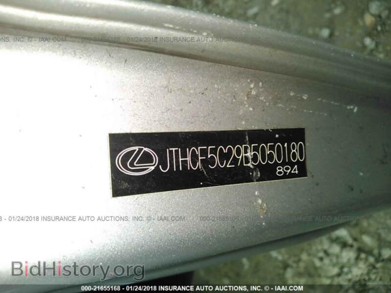 2011 Lexus IS (VIN JTHCF5C29B5050180) — фото 9 из 10