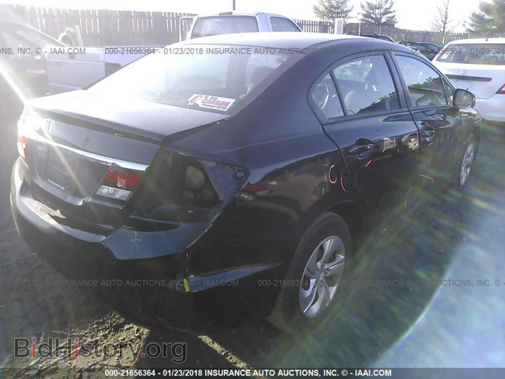2013 Honda Civic - VIN: 2HGFB2F54DH560917 - Фото 4