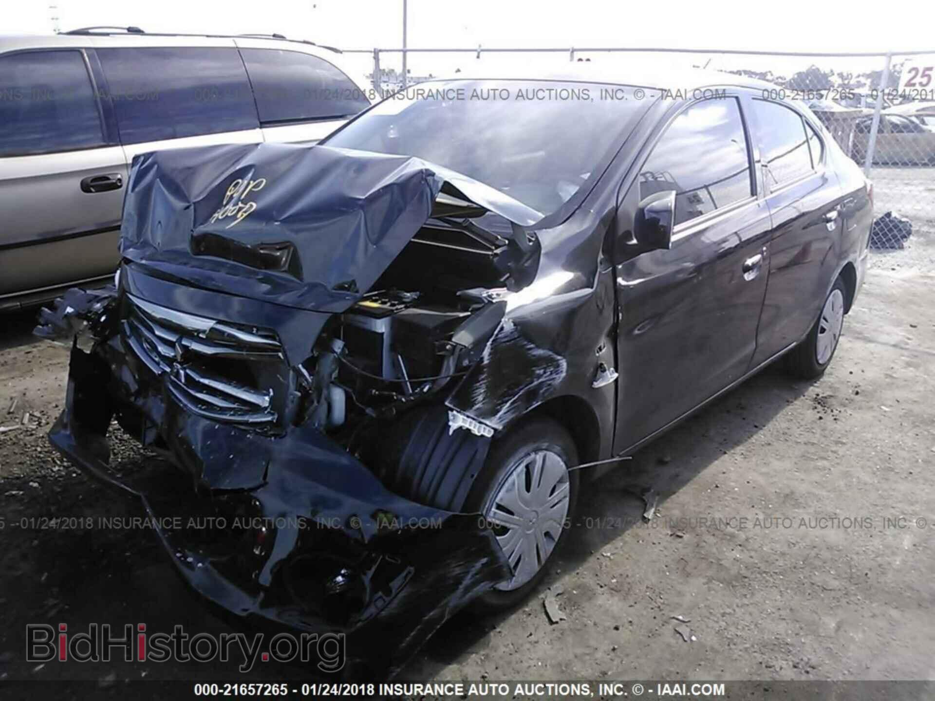 2017 Mitsubishi Mirage - VIN: ML32F3FJ6HHF09893 - Фото 2