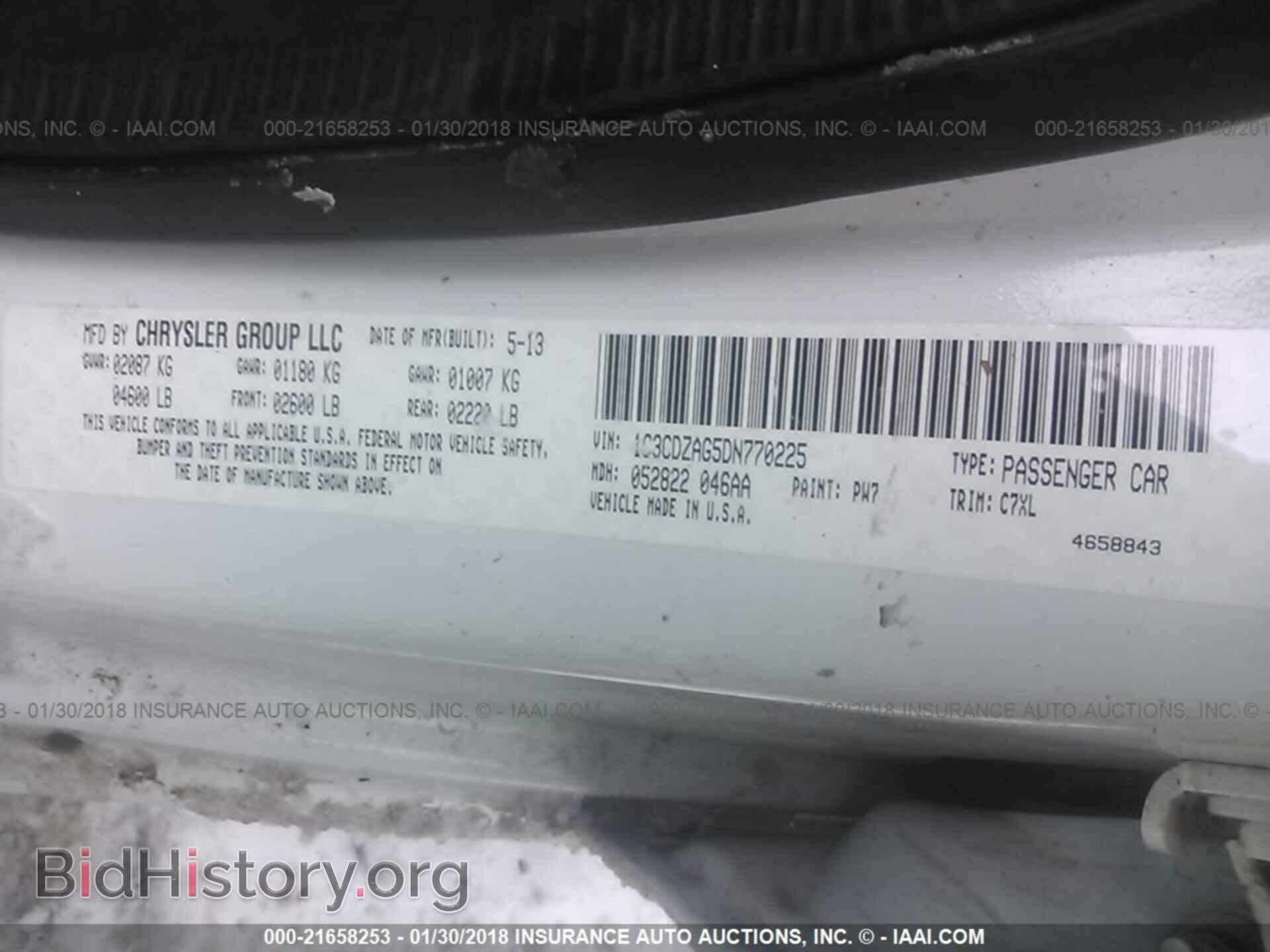 2013 Dodge Avenger - VIN: 1C3CDZAG5DN770225 - Photo 9