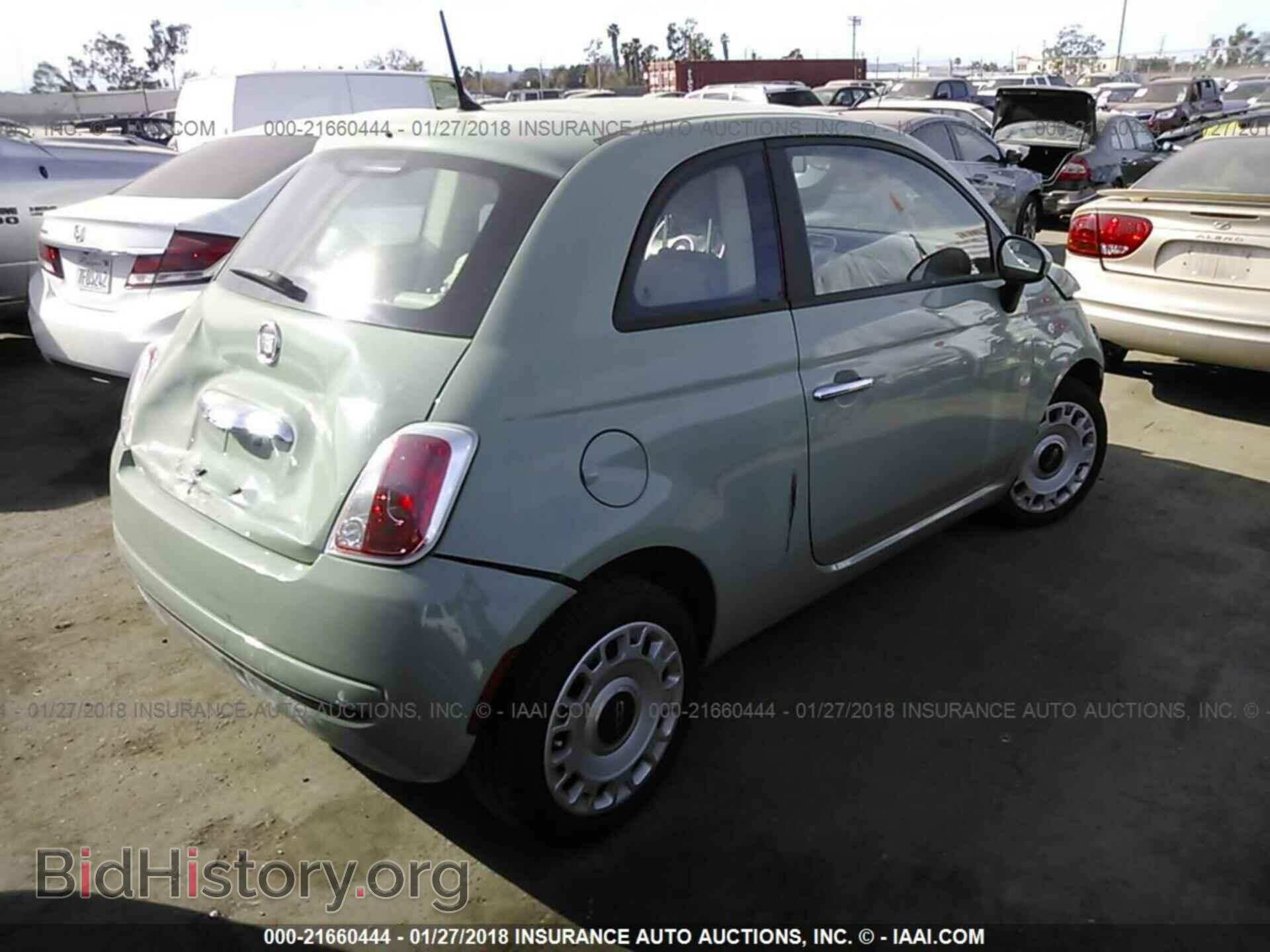 2012 Fiat 500 - VIN: 3C3CFFAR8CT385878 - Фото 4