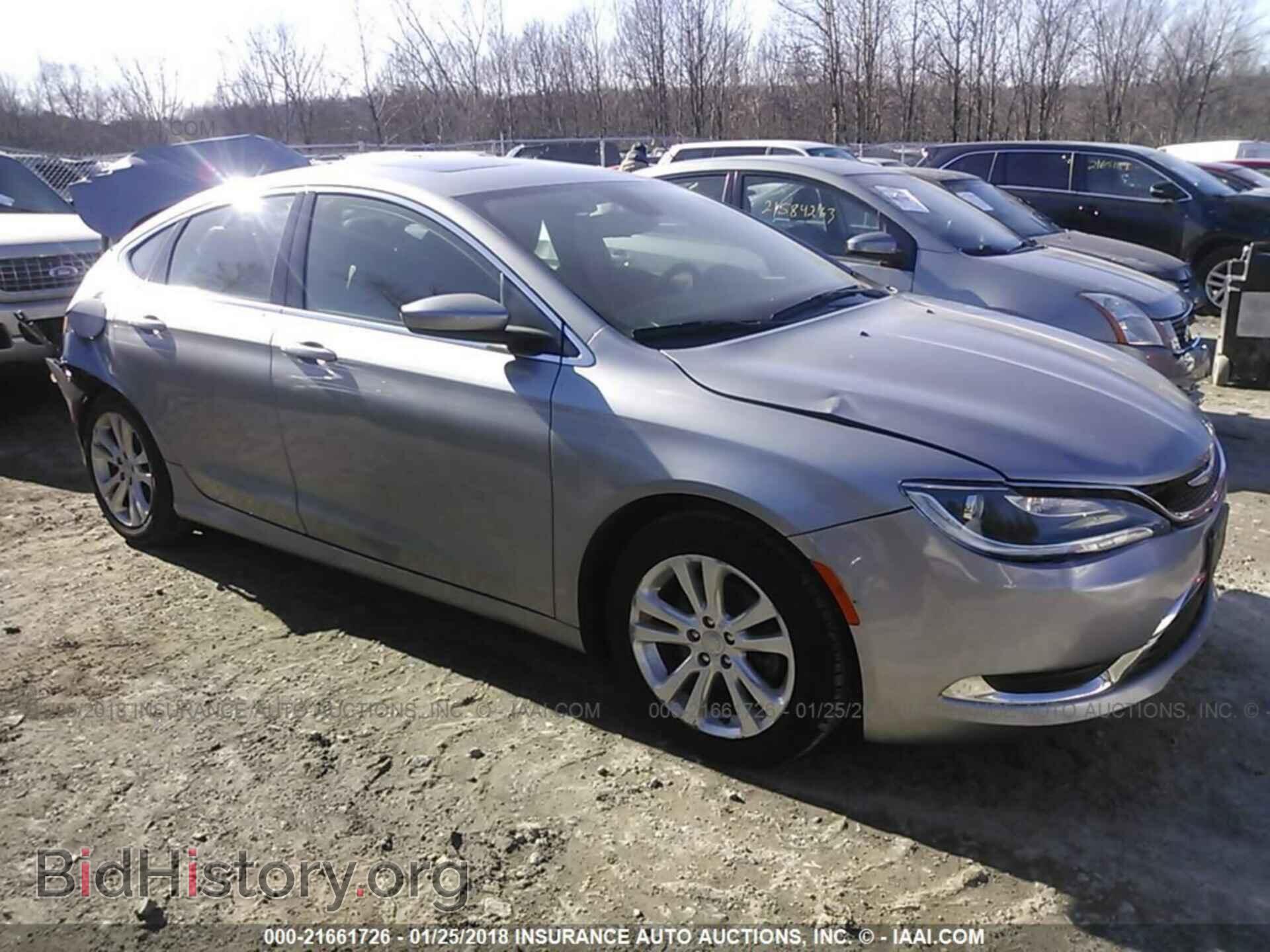Photo 1C3CCCAB8FN562508 - Chrysler 200 2015