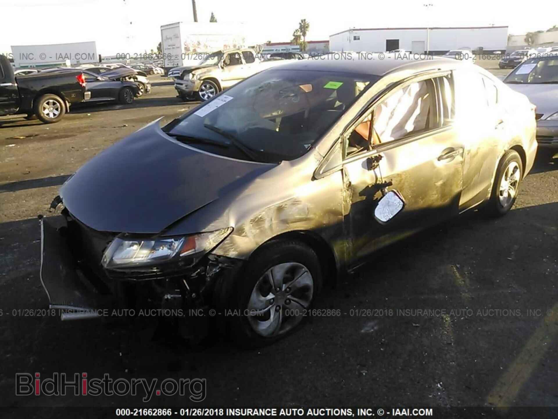 2014 Honda Civic - VIN: 19XFB2F58EE215000 - Фото 2