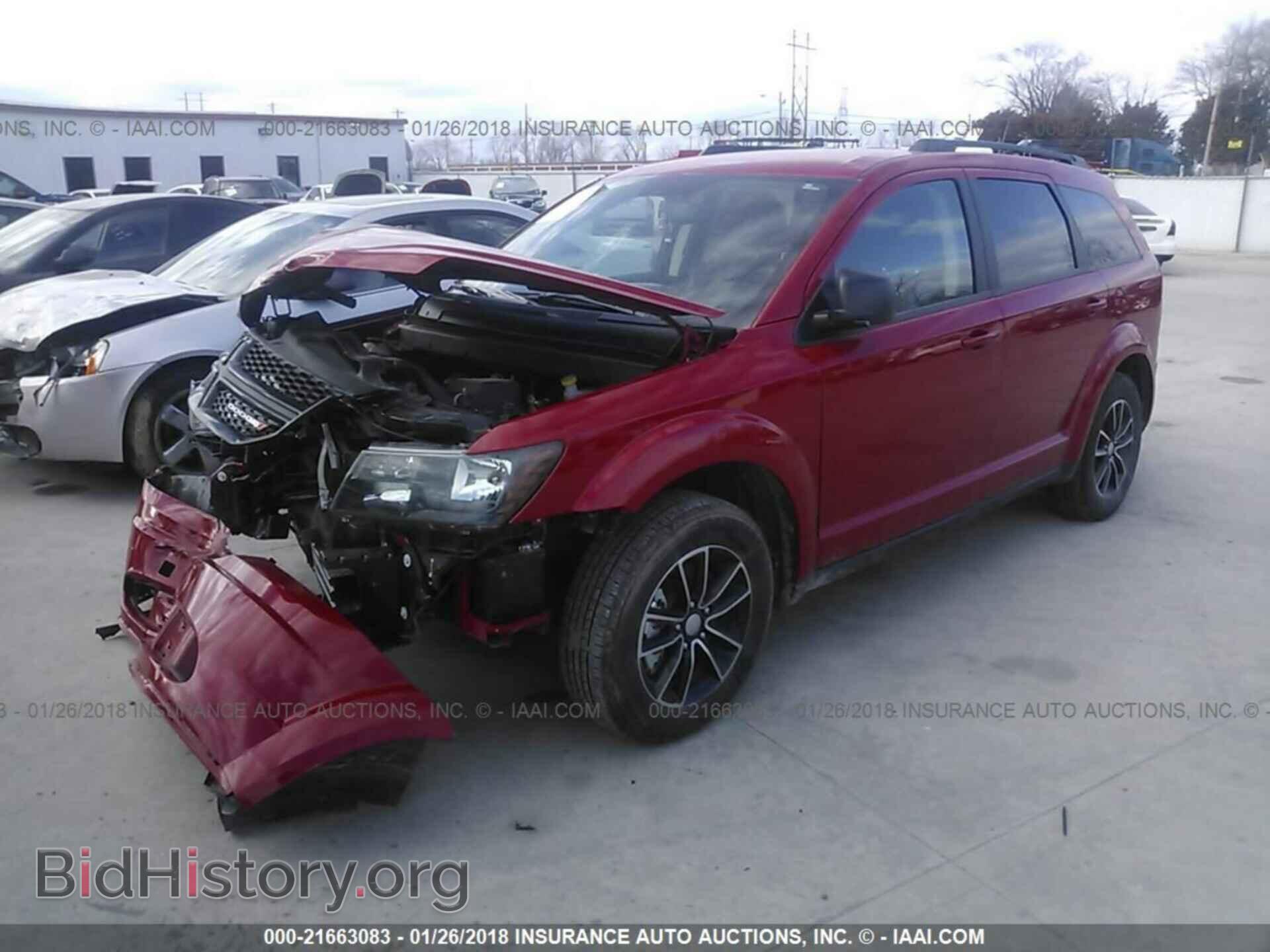 2017 DODGE JOURNEY - VIN: 3C4PDCAB2HT569967 - Фото 2