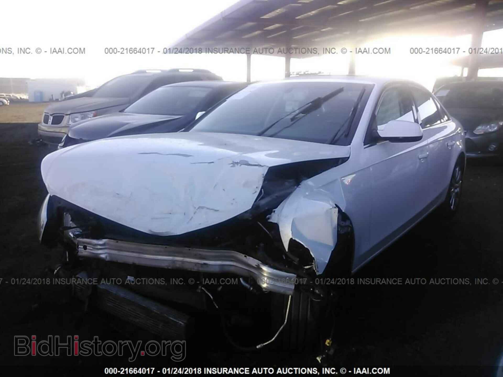 2012 Audi A4 - VIN: WAUBFAFLXCA056554 - Photo 2