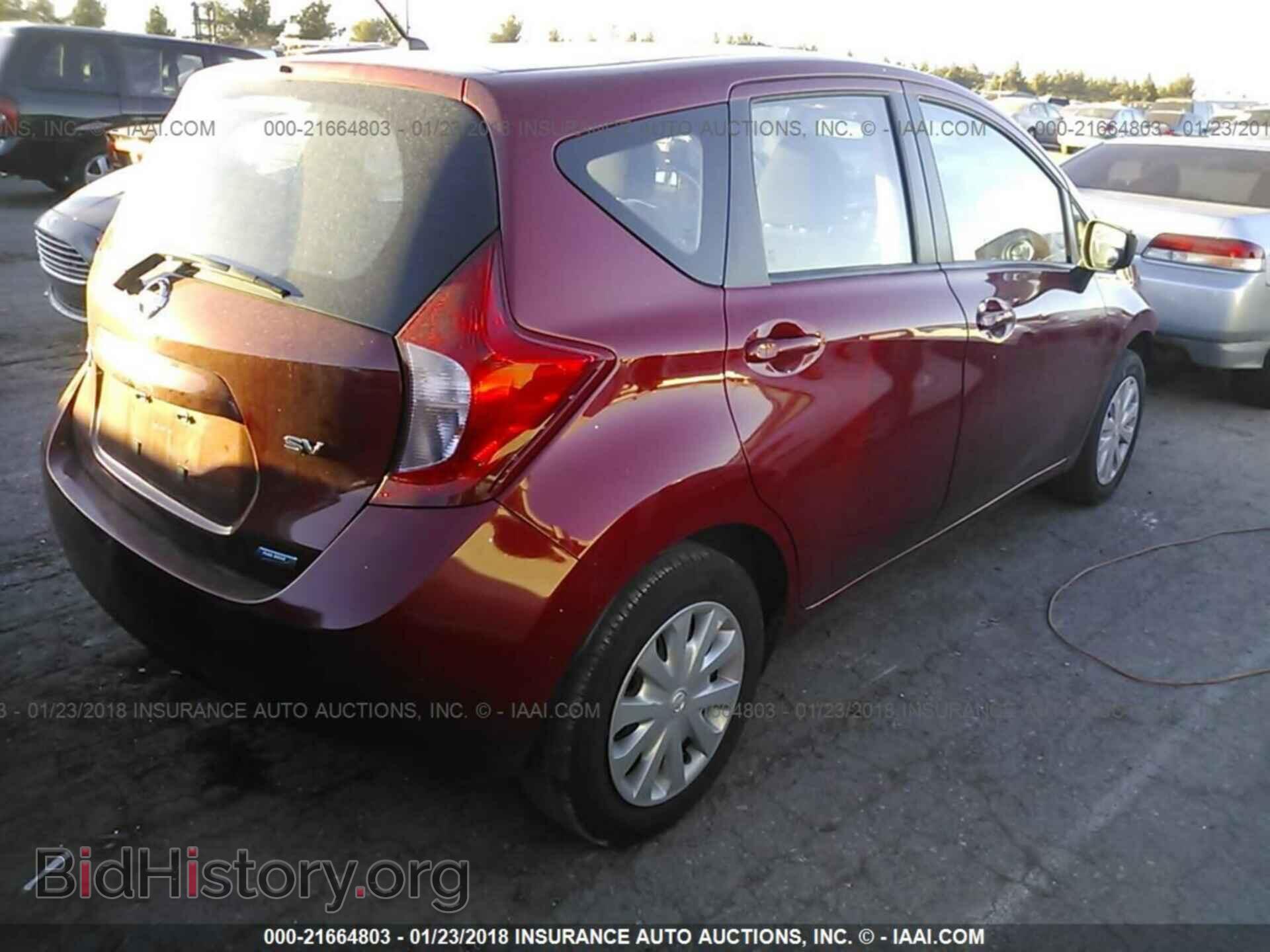 2015 Nissan Versa note - VIN: 3N1CE2CP4FL366576 - Фото 4