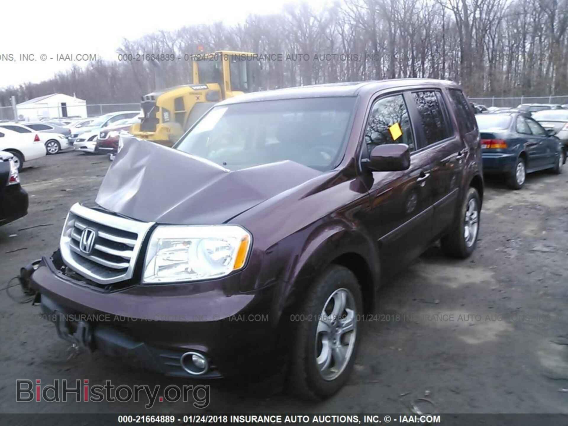2013 Honda Pilot - VIN: 5FNYF4H57DB006331 - Фото 2
