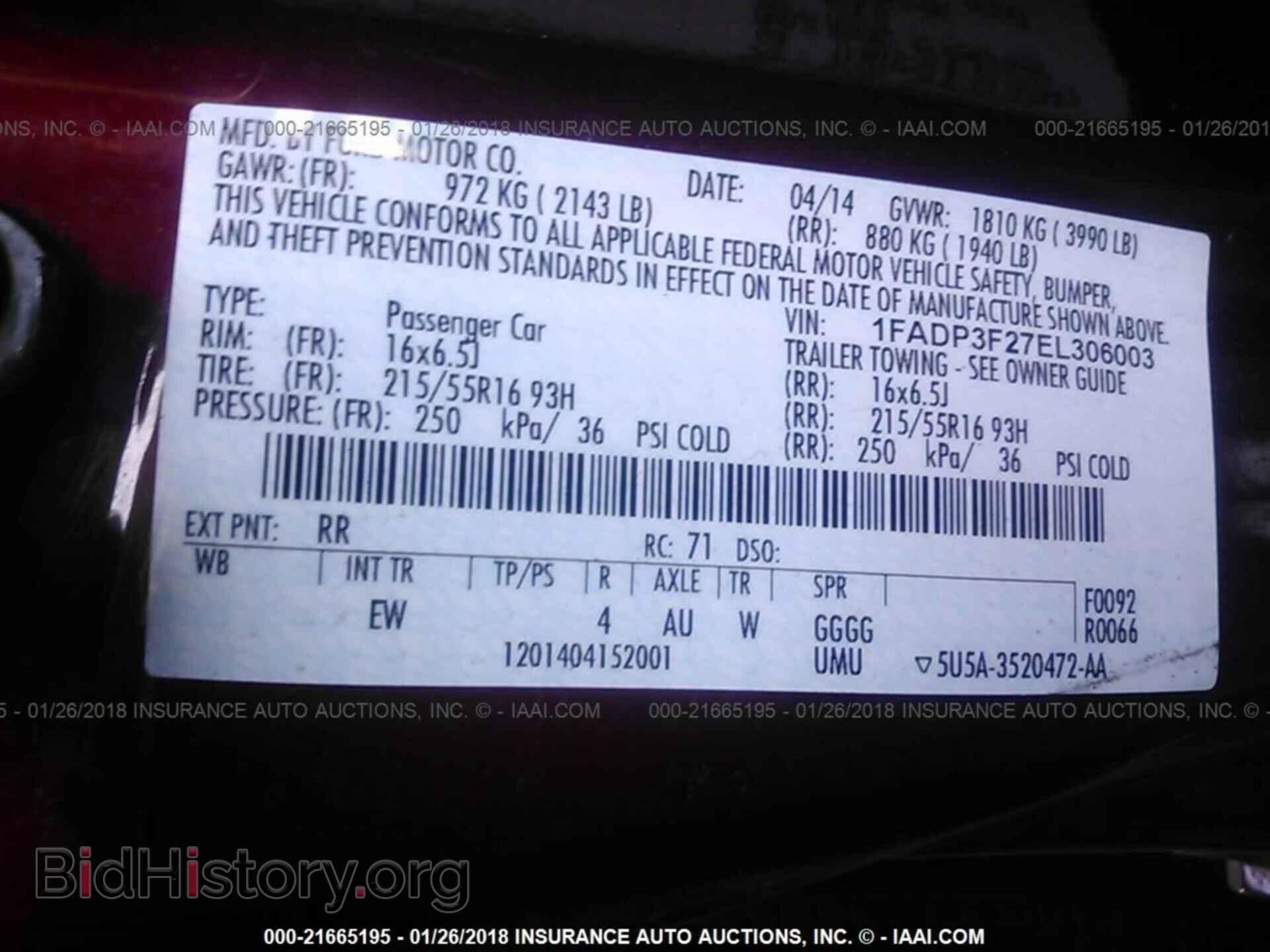 2014 Ford Focus - VIN: 1FADP3F27EL306003 - Photo 9