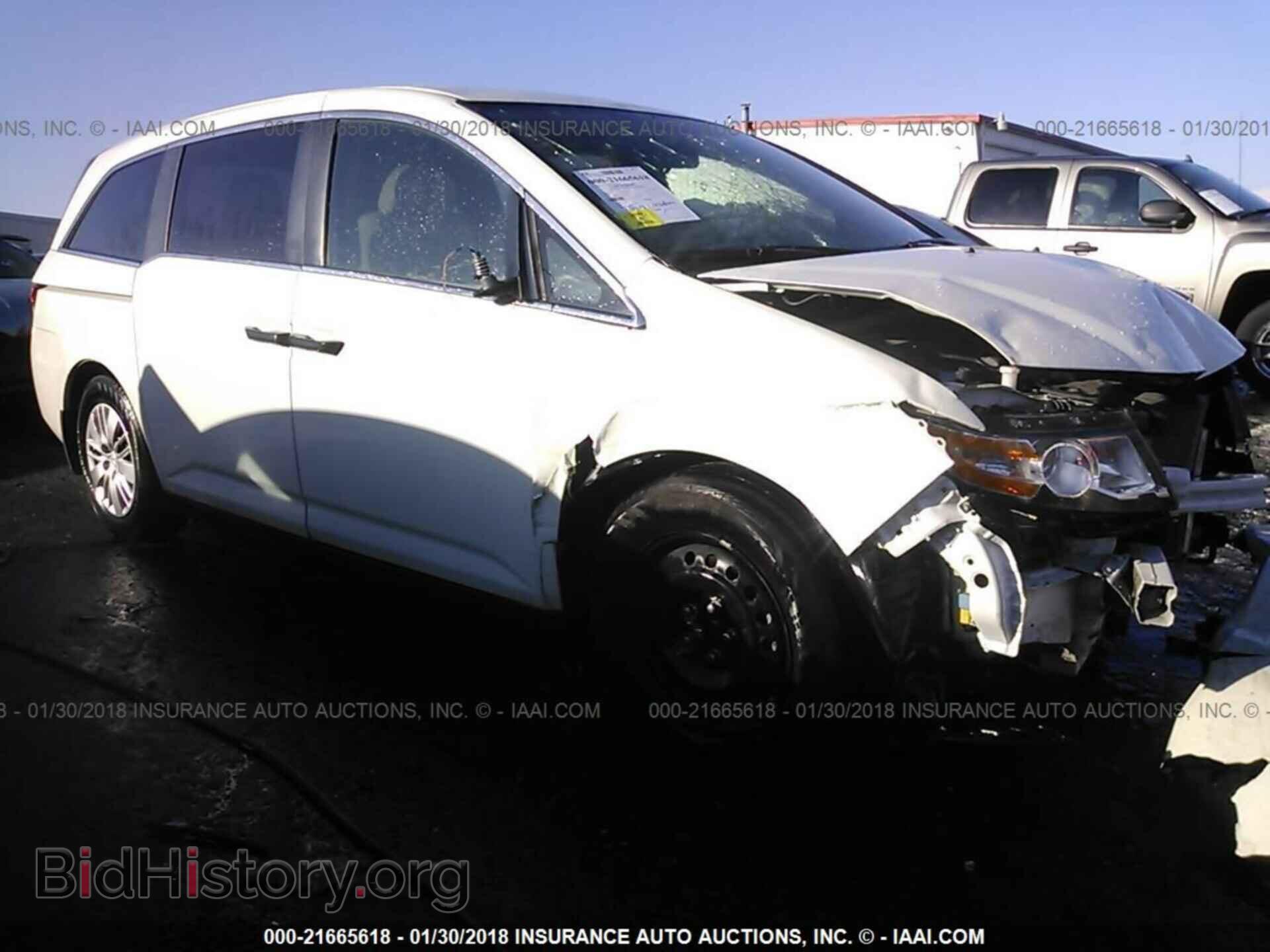Фотография 5FNRL5H26FB098317 - Honda Odyssey 2015