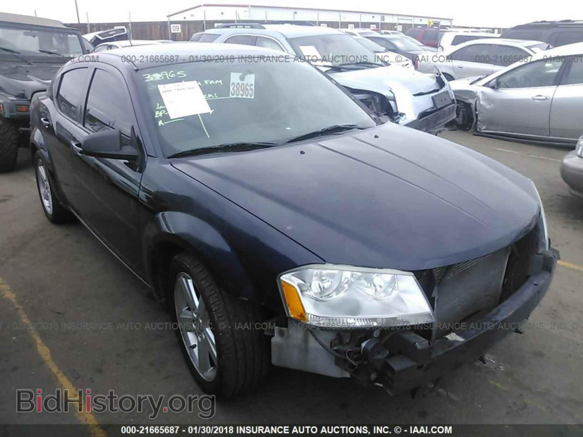 Photo 1C3CDZAB0CN293707 - Dodge Avenger 2012