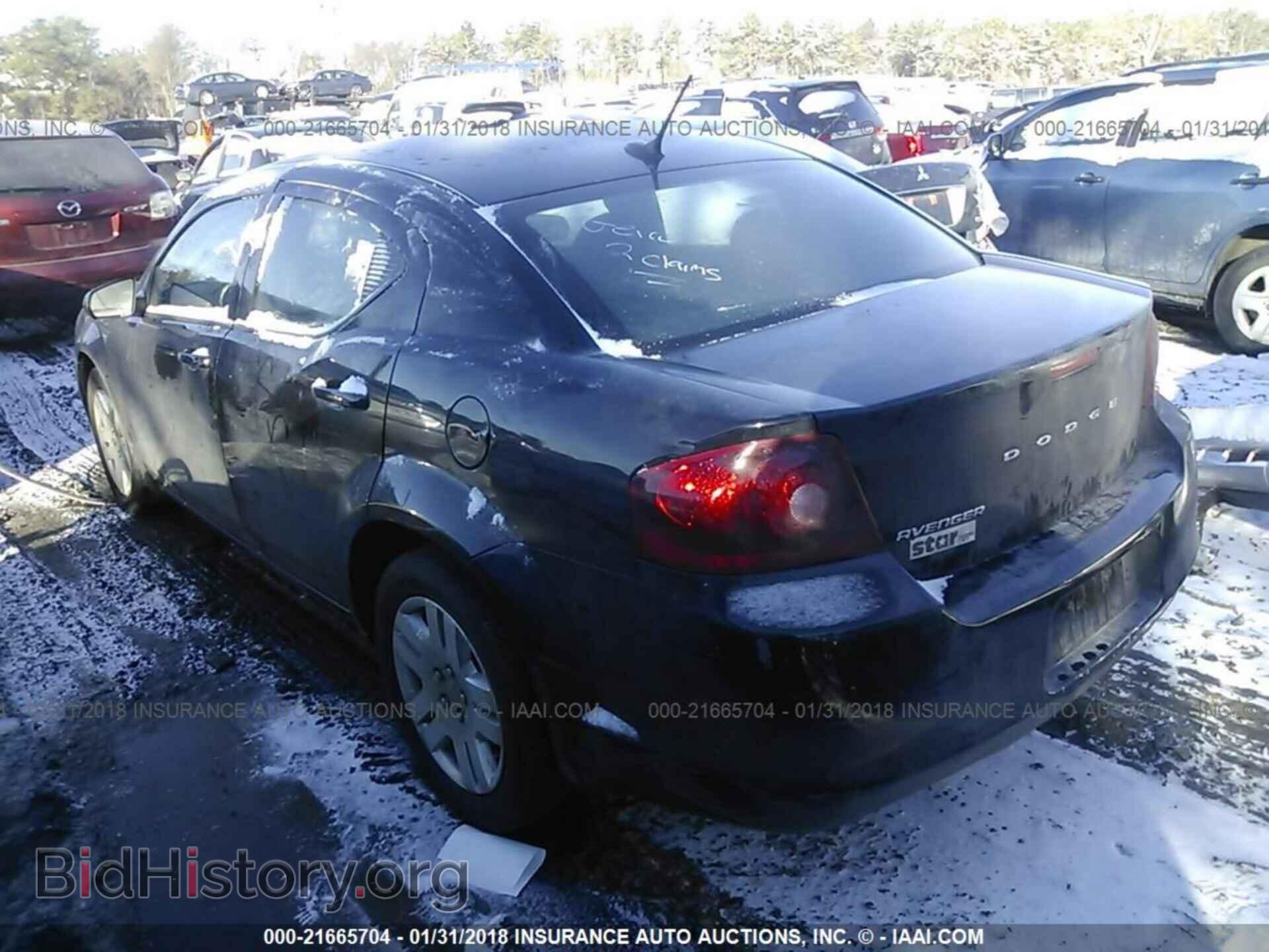 2013 Dodge Avenger - VIN: 1C3CDZAB3DN514461 - Фото 3