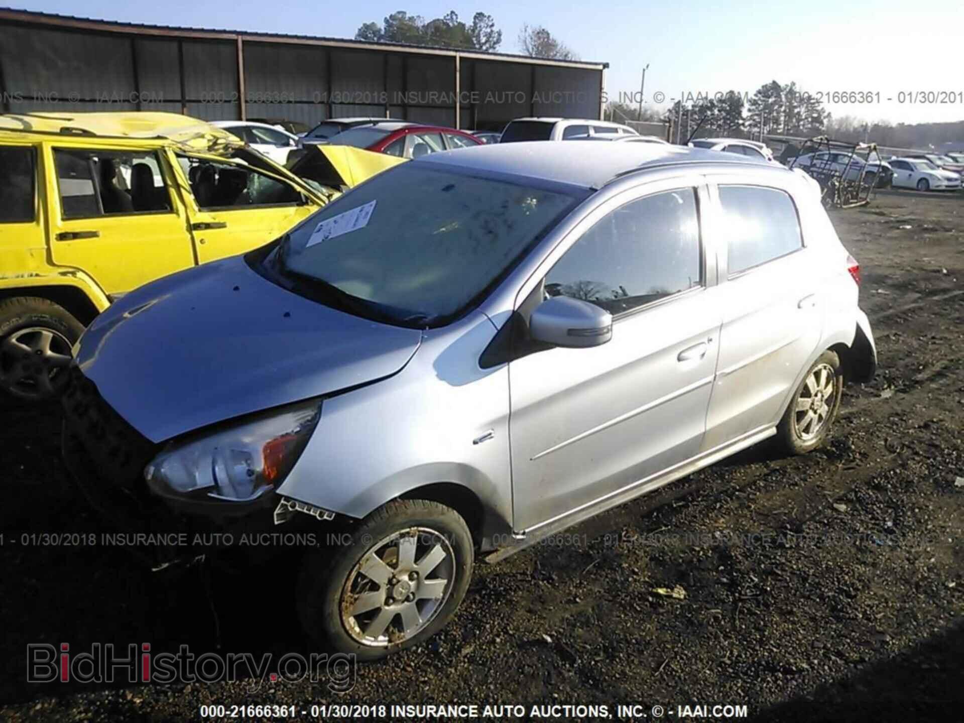 2015 Mitsubishi Mirage - VIN: ML32A4HJ3FH052293 - Фото 2