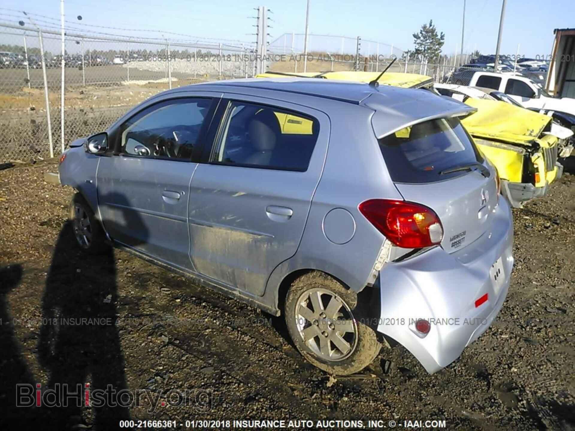 2015 Mitsubishi Mirage - VIN: ML32A4HJ3FH052293 - Фото 3