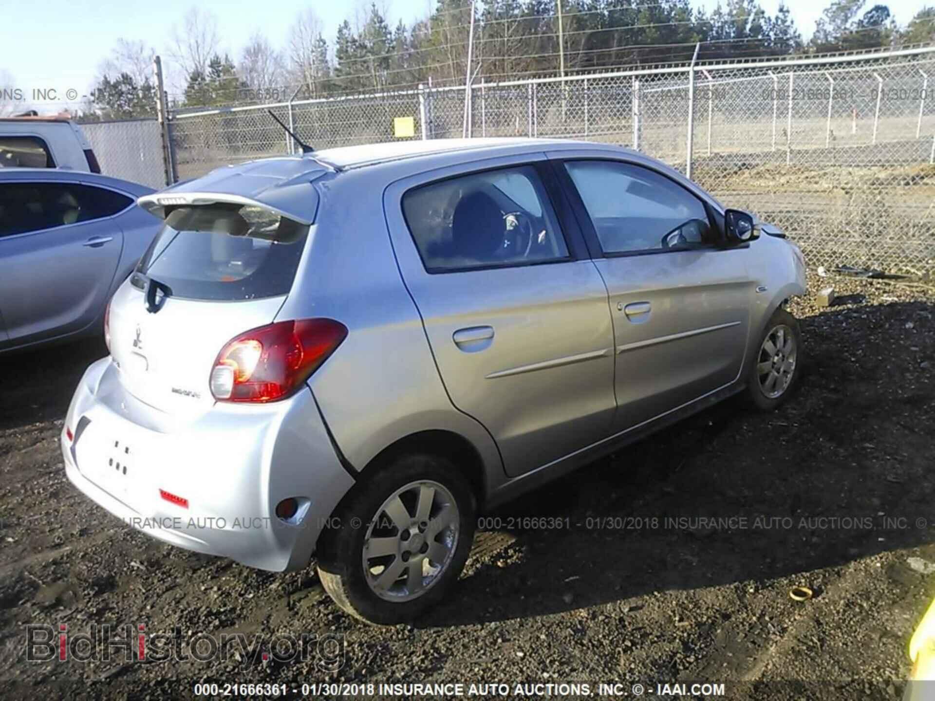 2015 Mitsubishi Mirage - VIN: ML32A4HJ3FH052293 - Фото 4