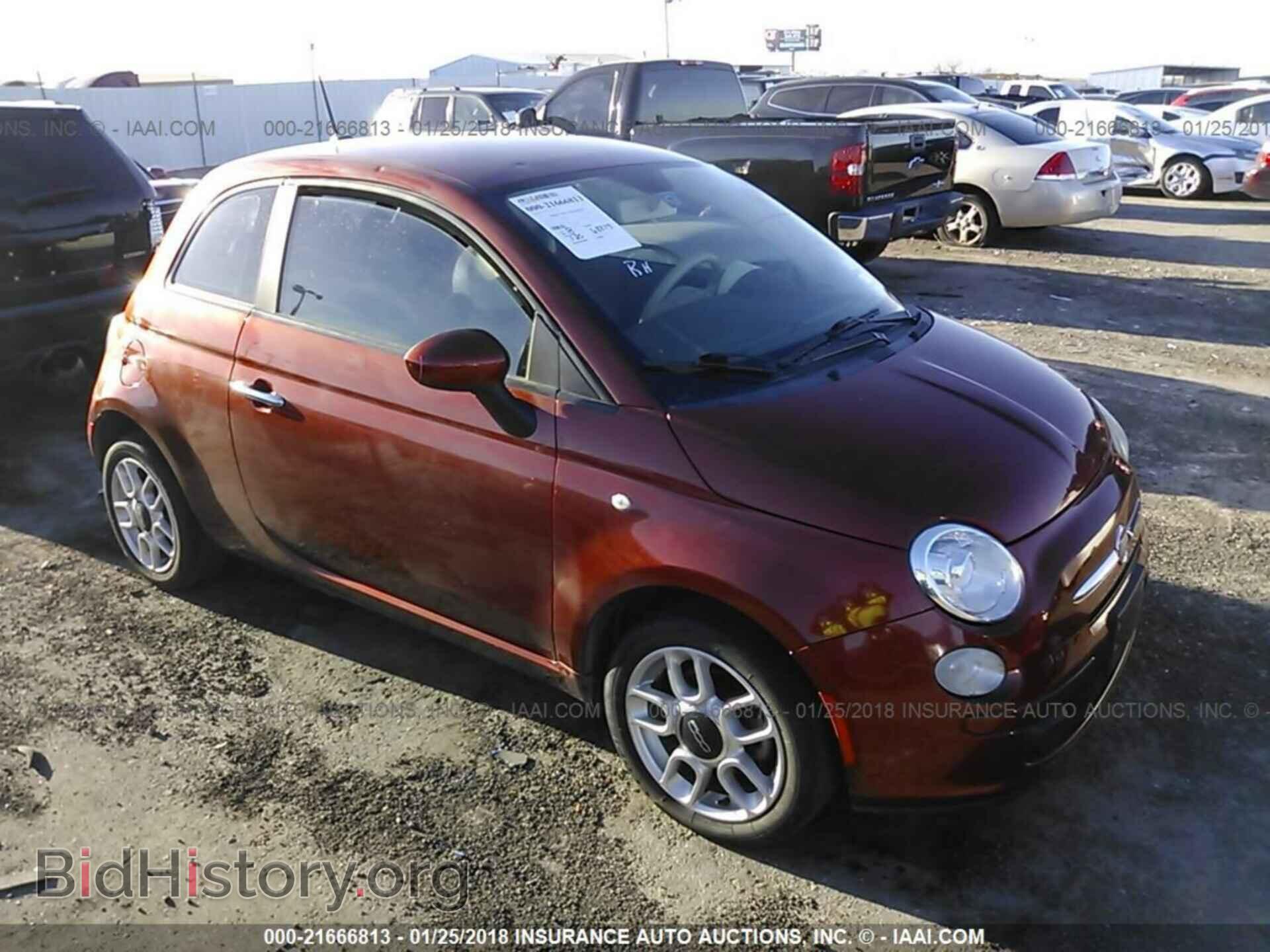 Photo 3C3CFFAR0CT110764 - Fiat 500 2012