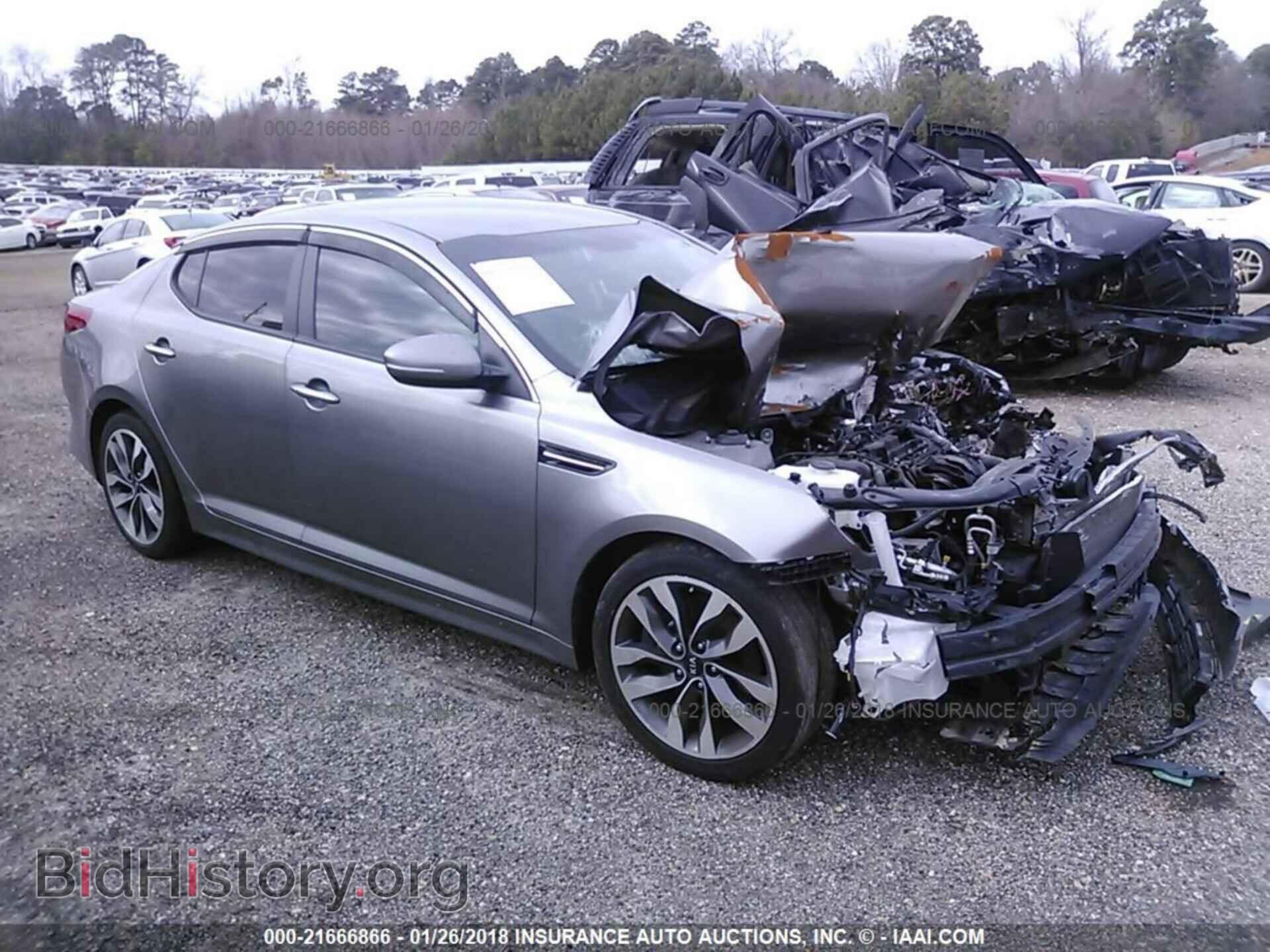 Photo 5XXGR4A76FG489826 - Kia Optima 2015