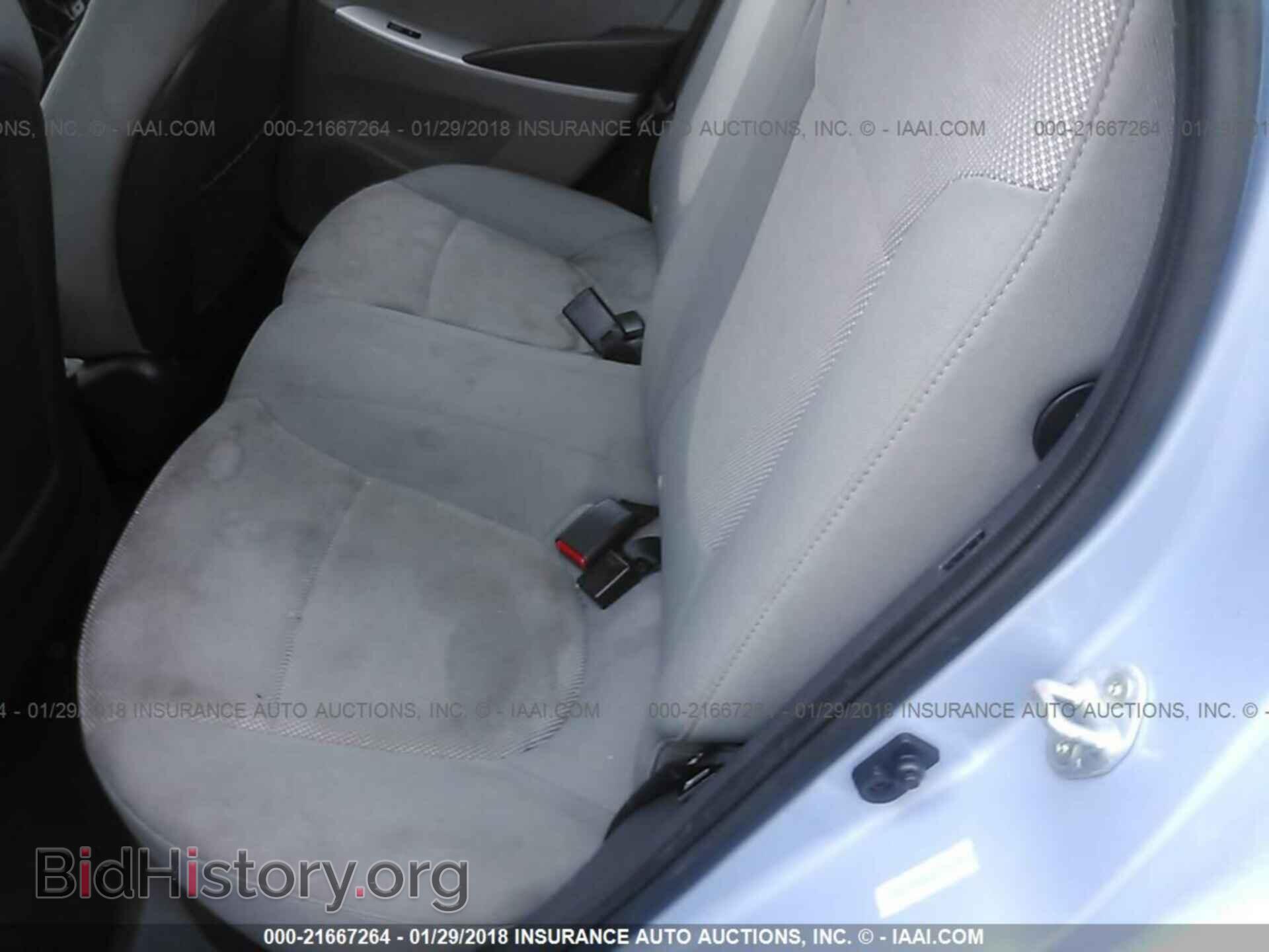 2013 Hyundai Accent - VIN: KMHCT5AE5DU135660 - Фото 8