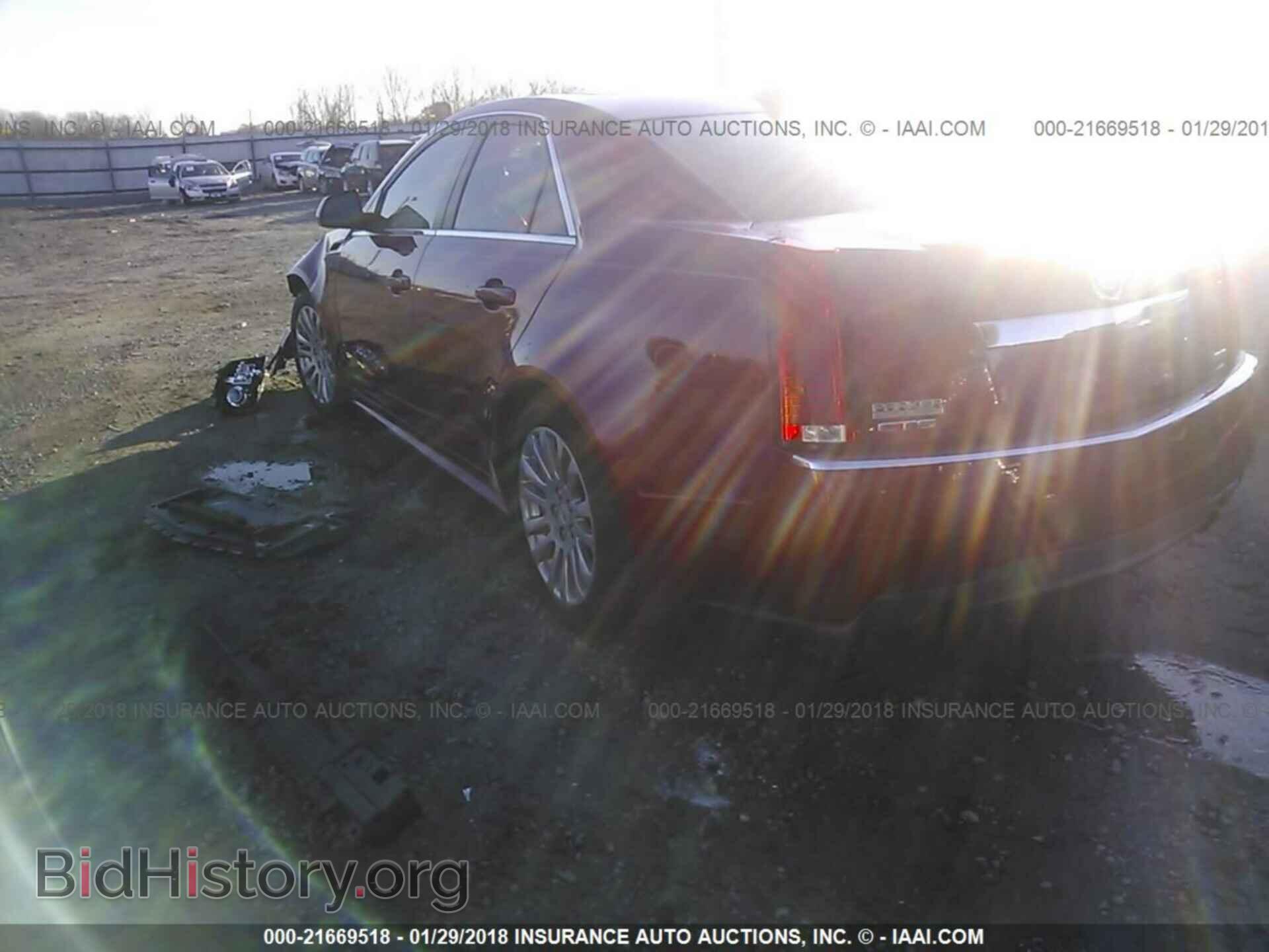 2011 Cadillac Cts - VIN: 1G6DP5ED6B0148939 - Фото 3