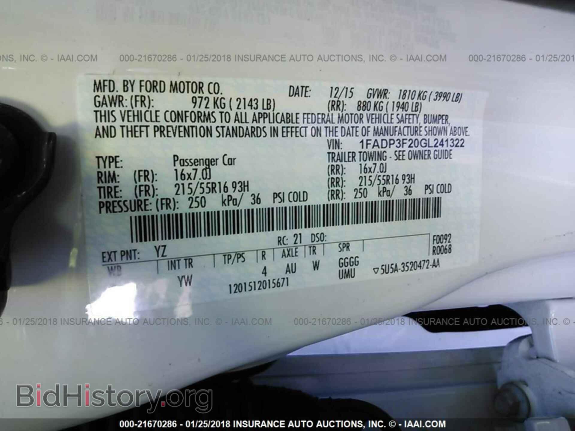 2016 Ford Focus - VIN: 1FADP3F20GL241322 - Photo 9