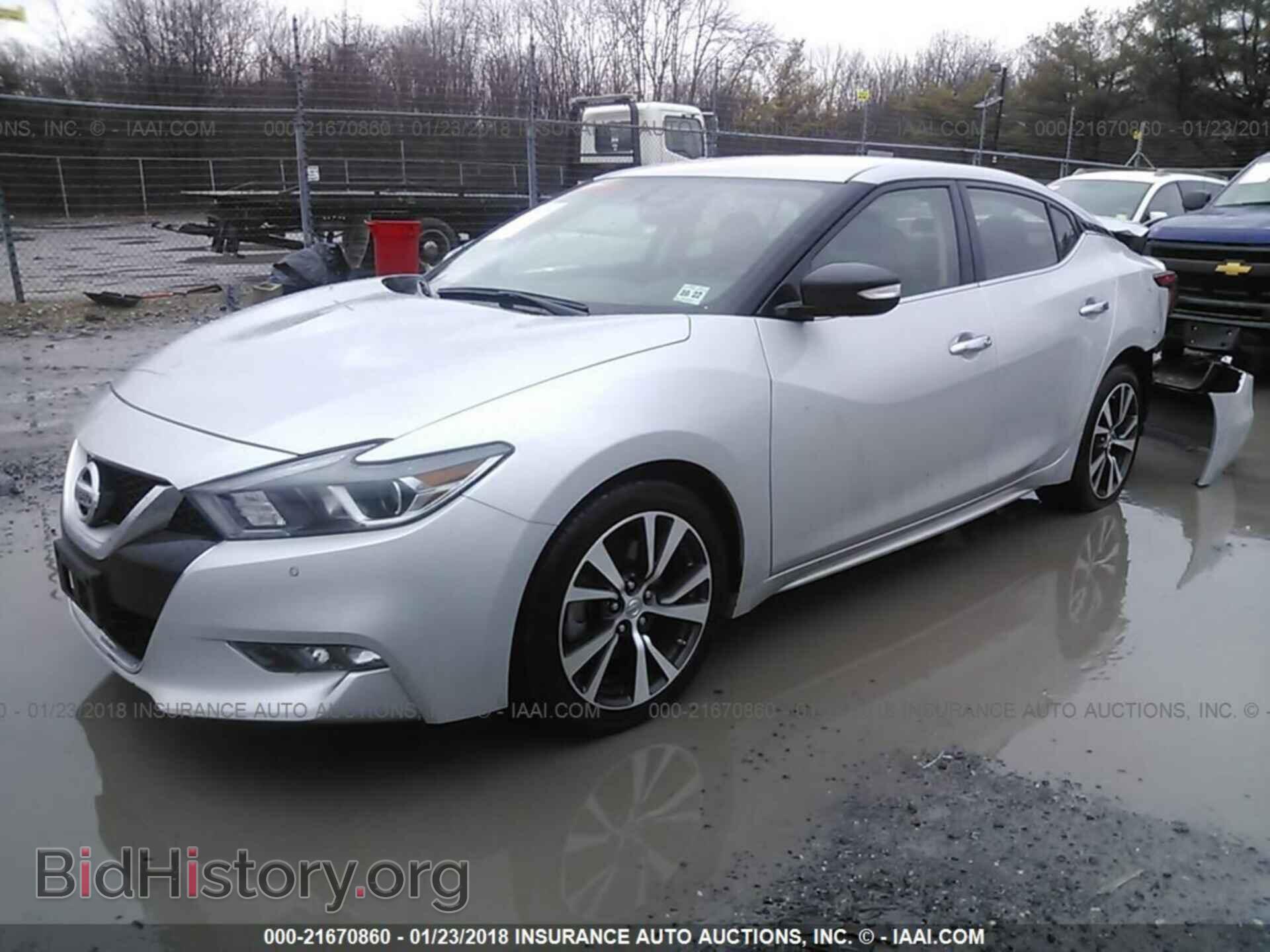 2017 Nissan Maxima - VIN: 1N4AA6AP2HC404093 - Фото 2