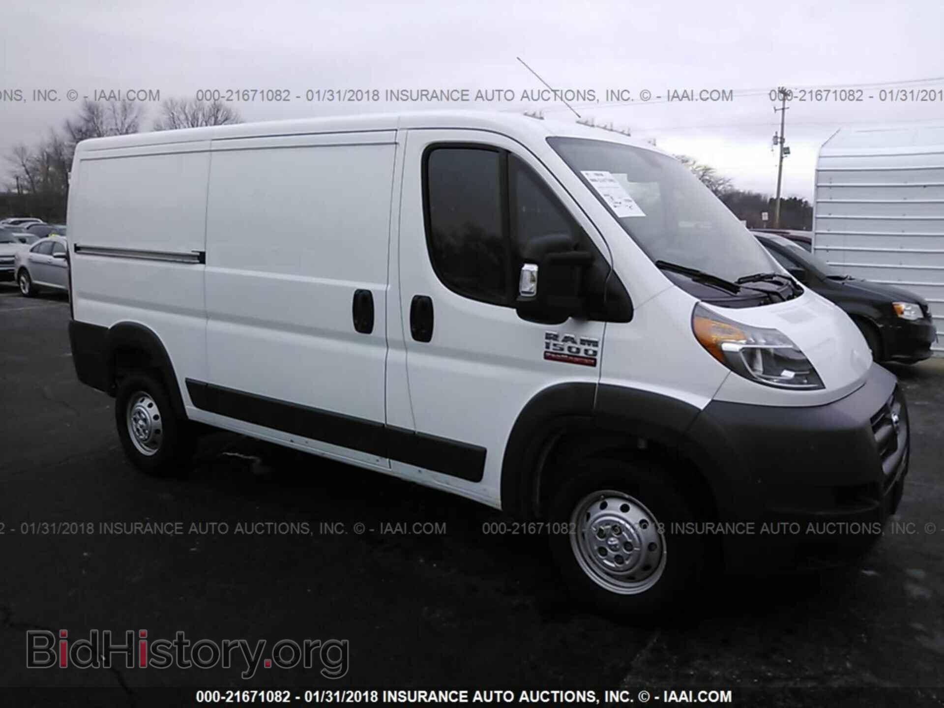 Фотография 3C6TRVAG9HE536497 - Ram Promaster 1500 2017