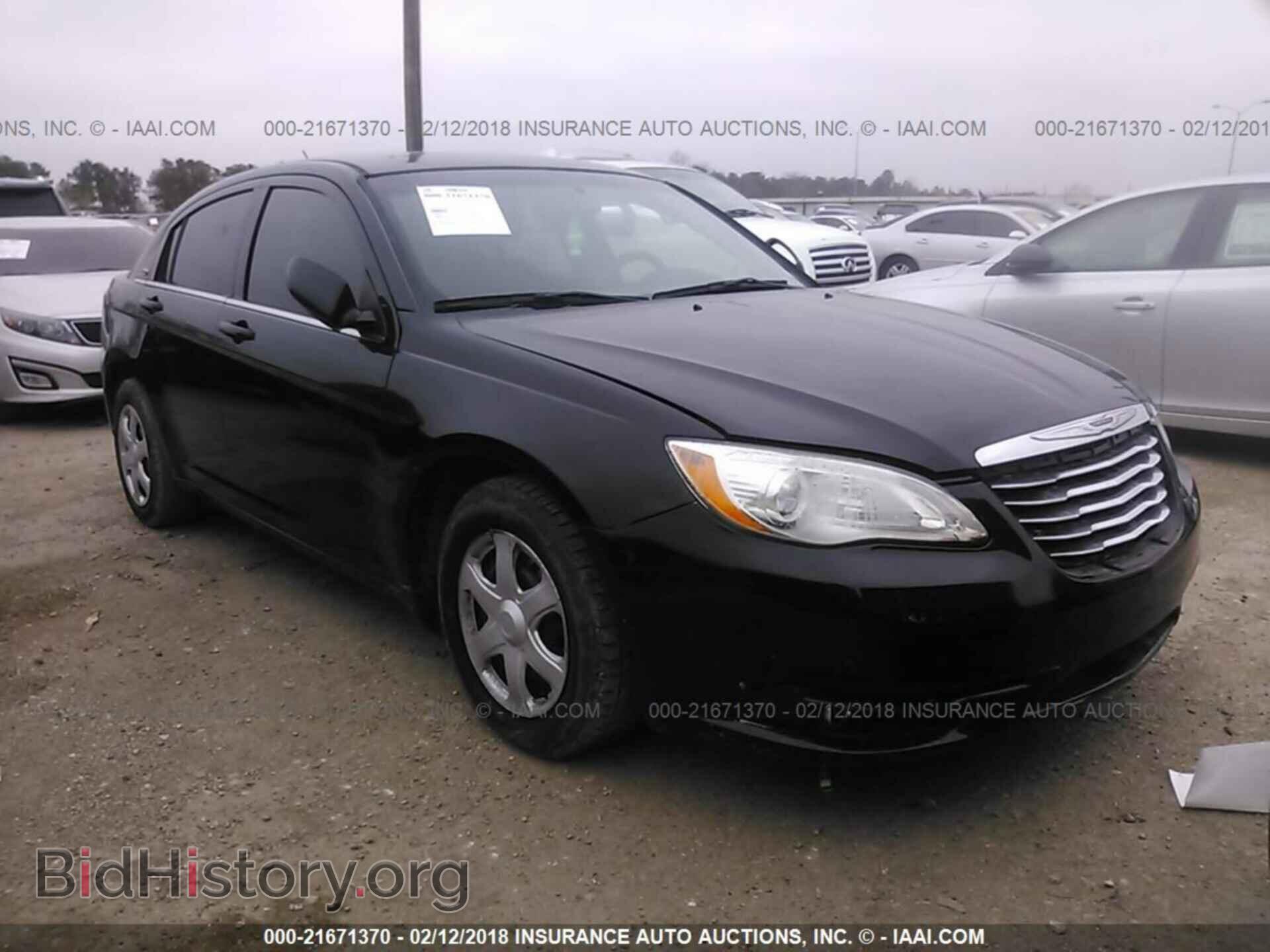 Фотография 1C3CCBBG5CN257547 - Chrysler 200 2012