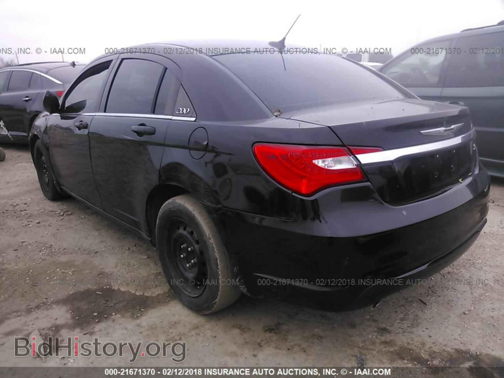 2012 Chrysler 200 - VIN: 1C3CCBBG5CN257547 - Photo 3