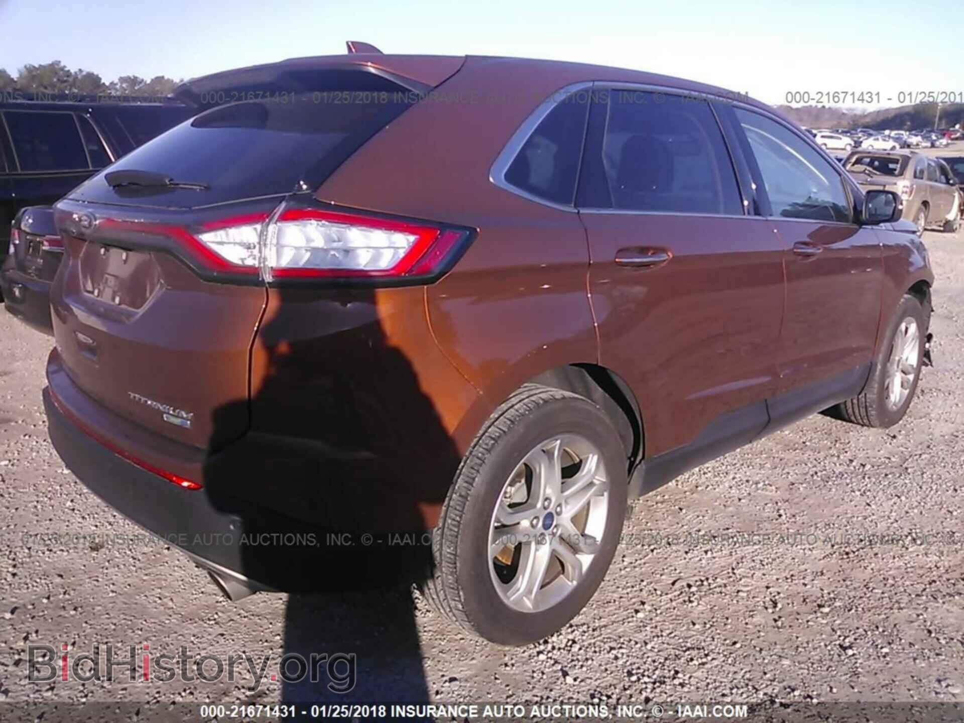 2017 Ford Edge - VIN: 2FMPK4K9XHBB75504 - Фото 4