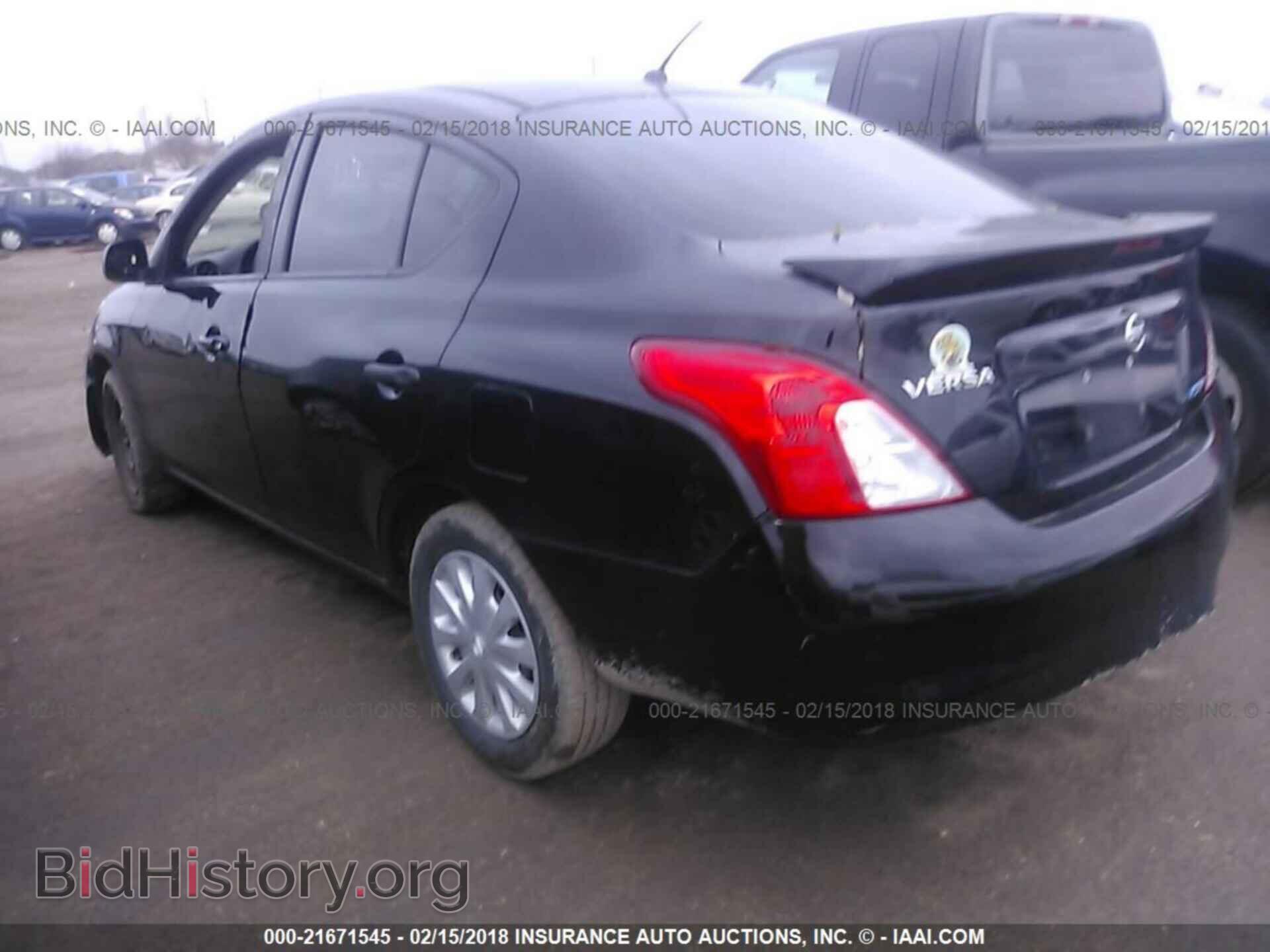 2014 Nissan Versa - VIN: 3N1CN7AP9EL846515 - Фото 3