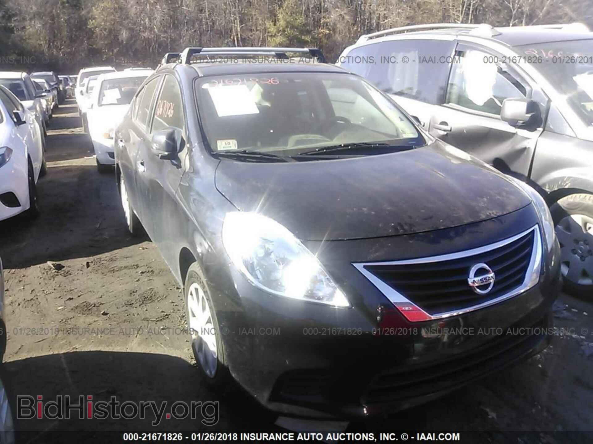 Фотография 3N1CN7APXCL906685 - Nissan Versa 2012