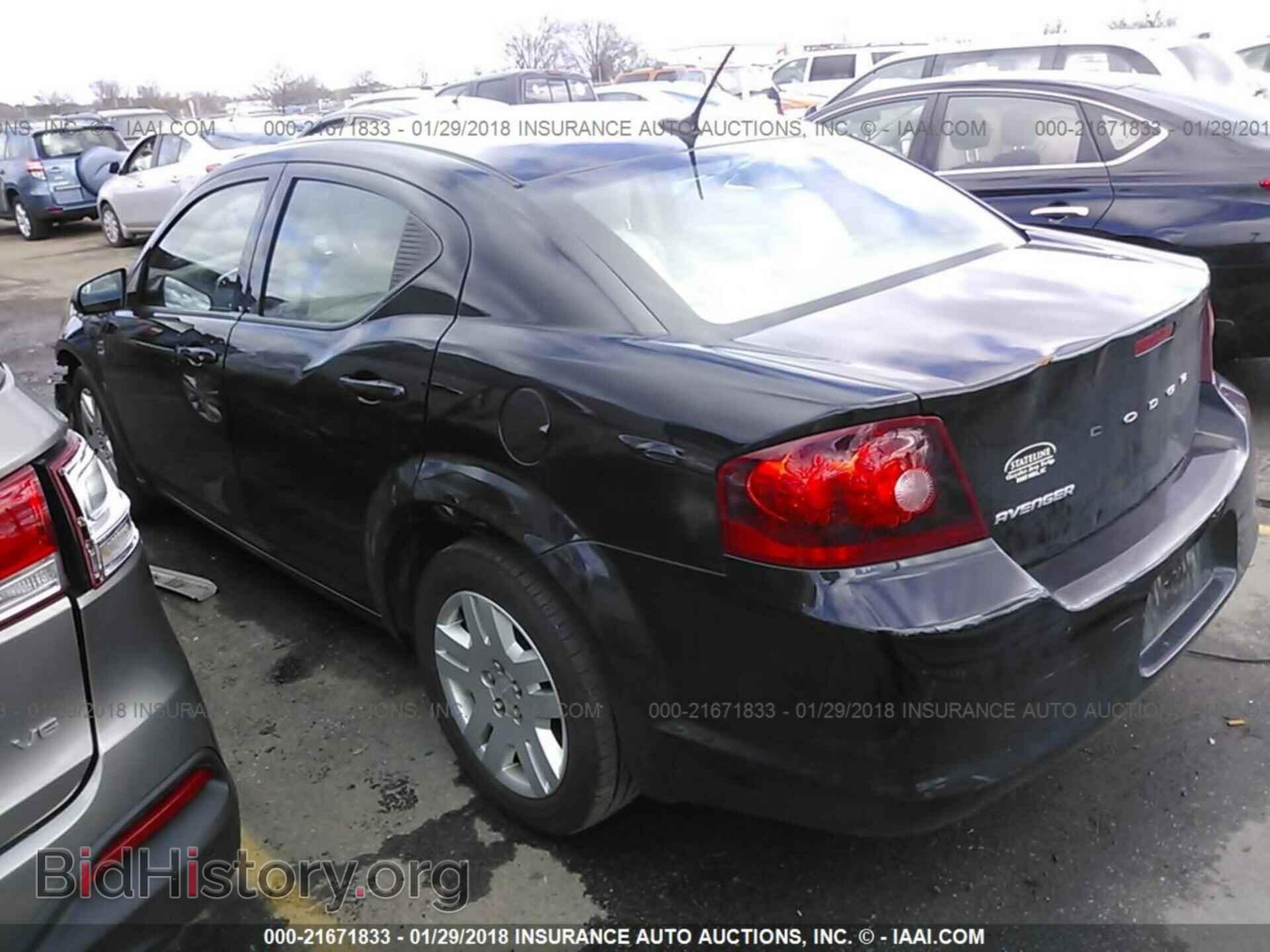 2013 Dodge Avenger - VIN: 1C3CDZAB2DN544759 - Photo 3