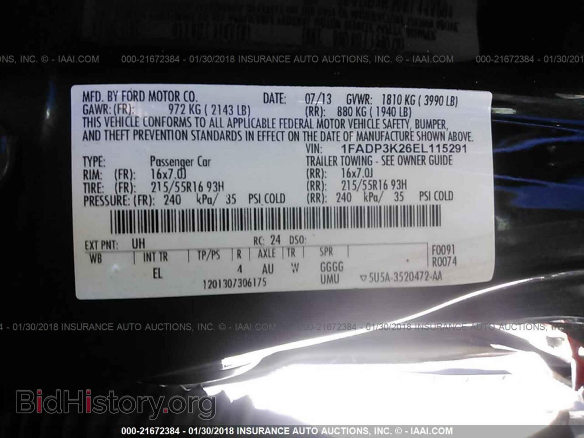 2014 Ford Focus - VIN: 1FADP3K26EL115291 - Photo 9