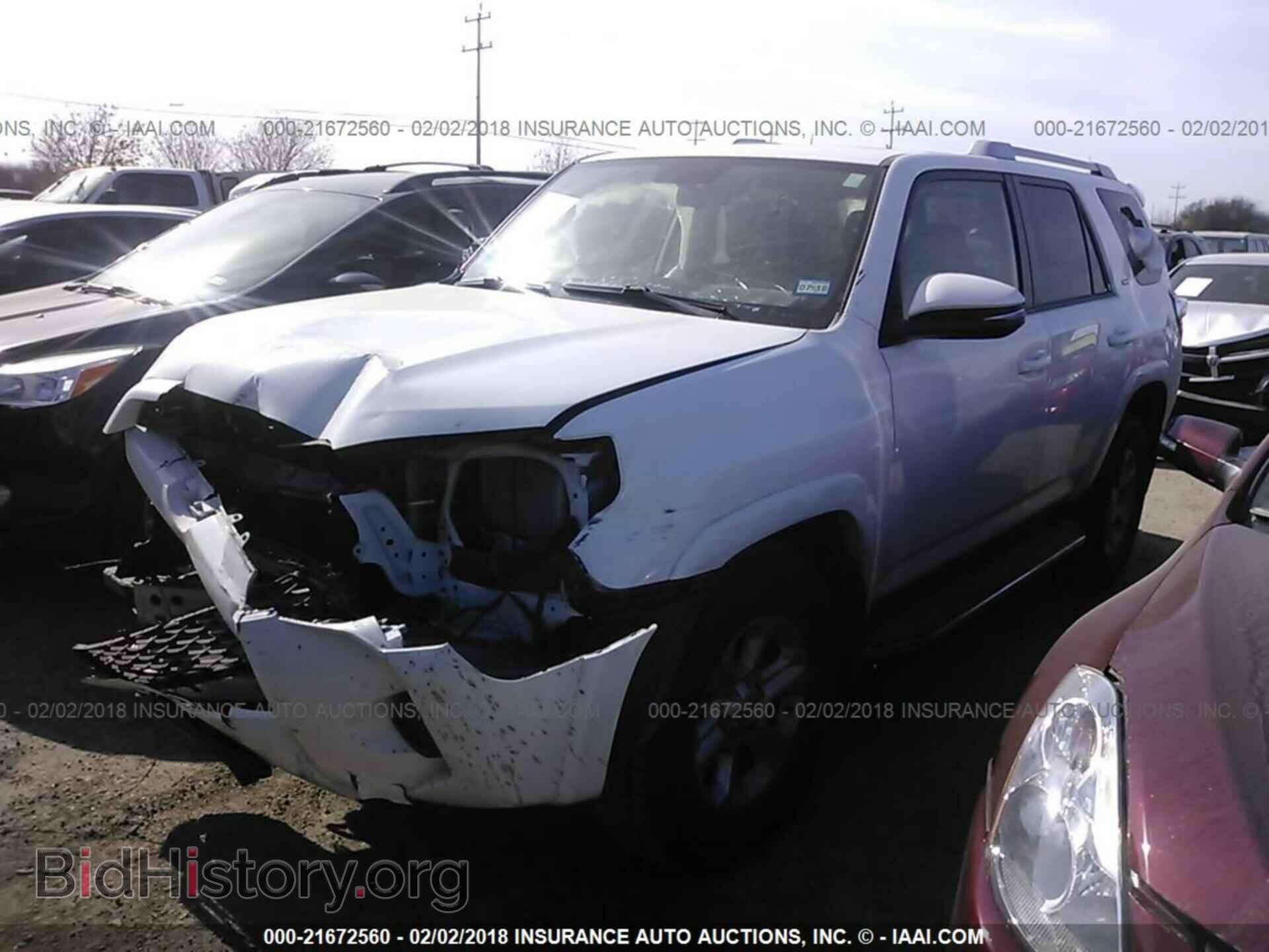 2014 Toyota 4runner - VIN: JTEZU5JR4E5083637 - Фото 2