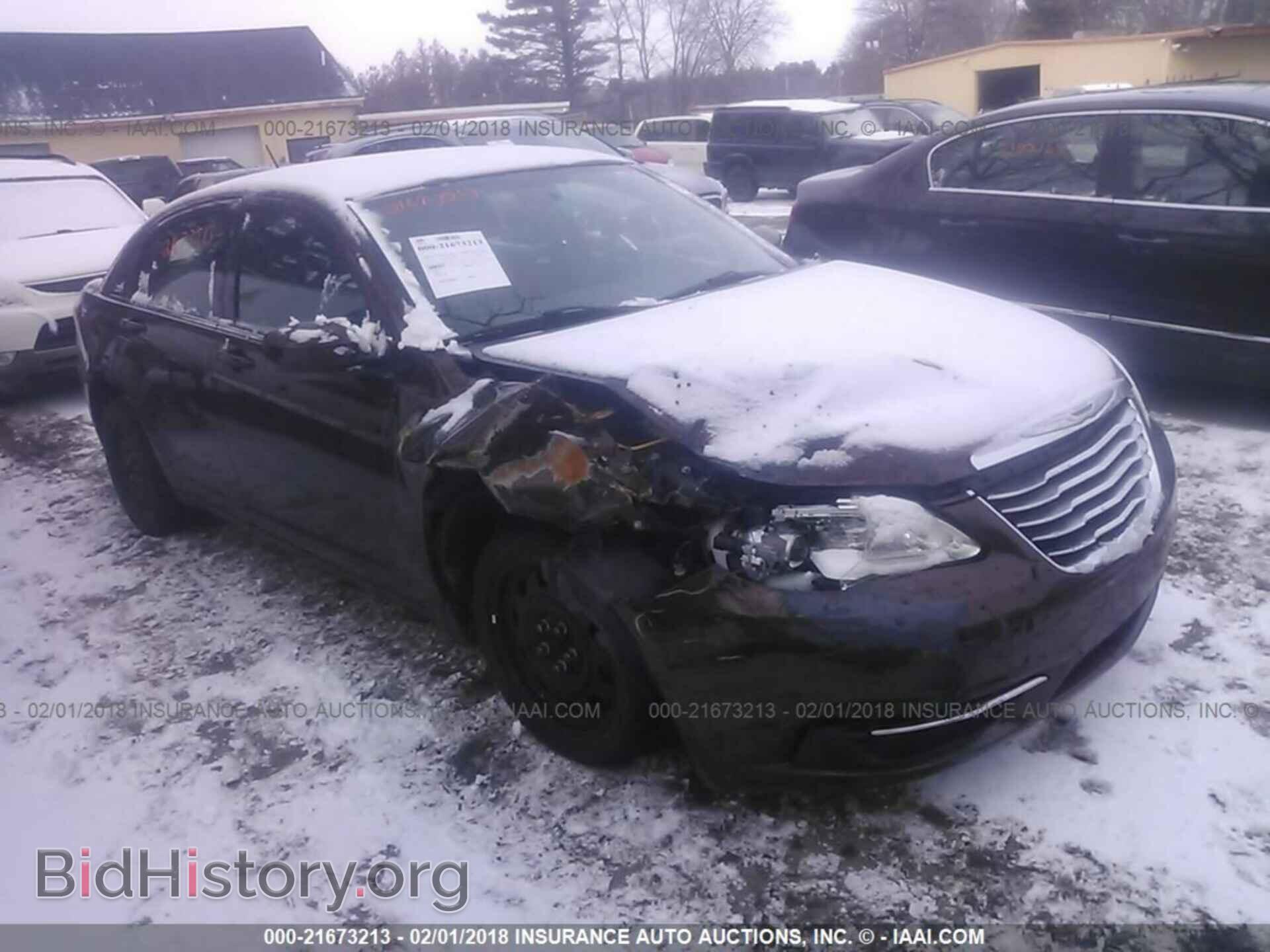 Фотография 1C3CCBAB2CN273985 - Chrysler 200 2012
