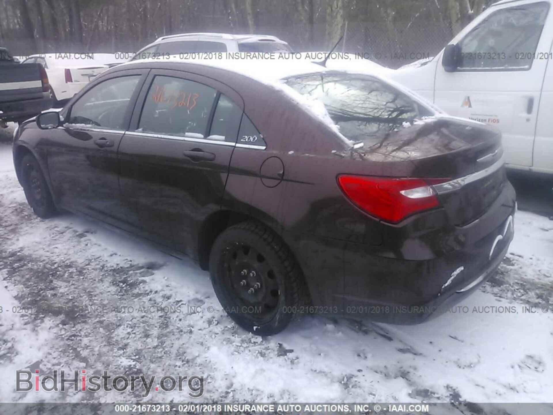 2012 Chrysler 200 - VIN: 1C3CCBAB2CN273985 - Фото 3