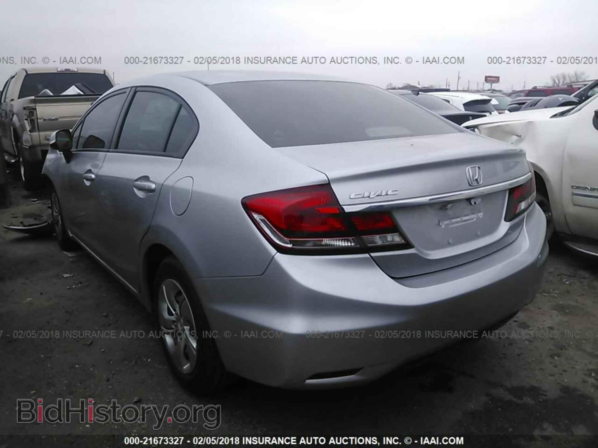 2013 Honda Civic - VIN: 2HGFB2F58DH600206 - Фото 3