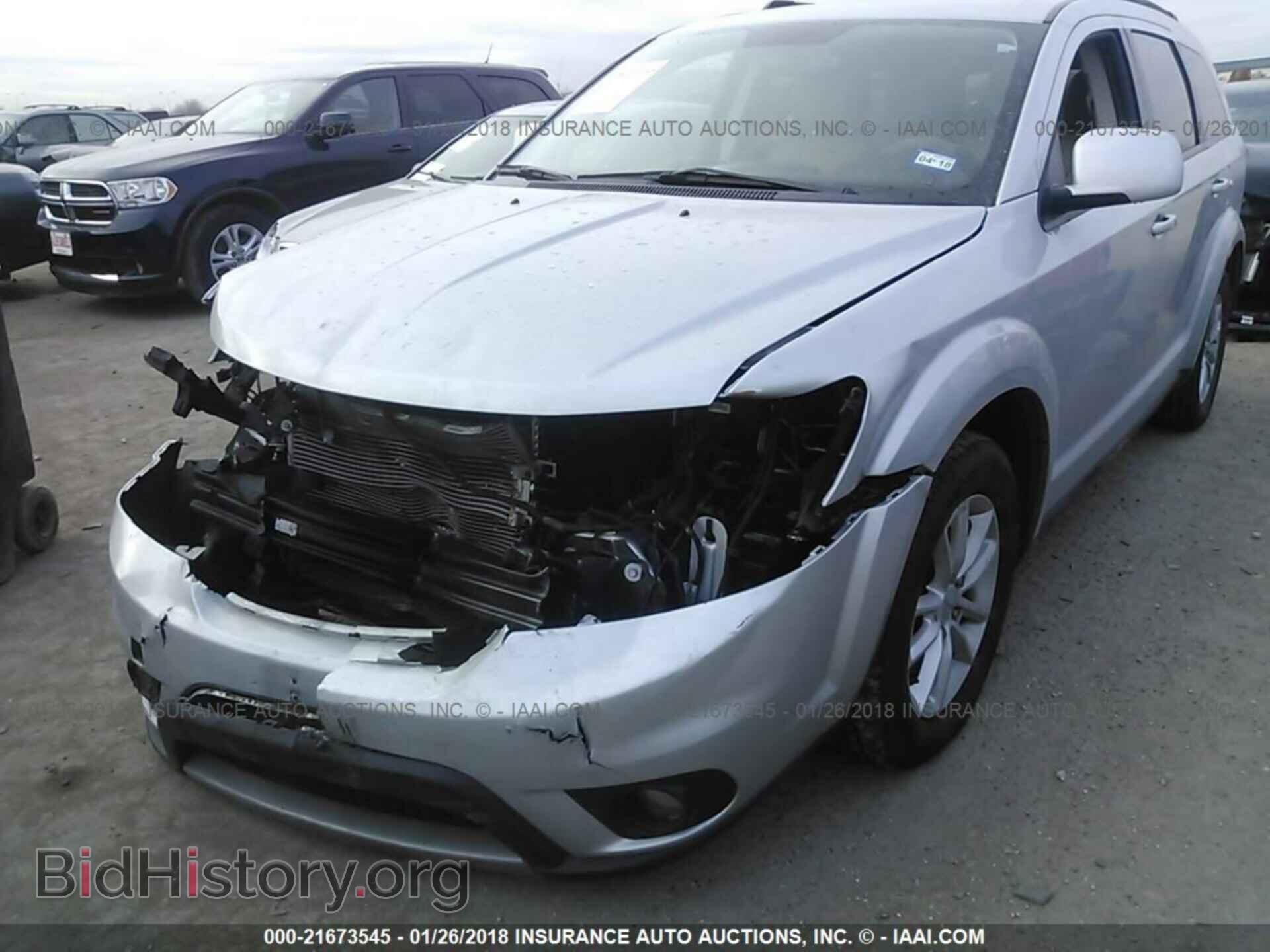 2014 Dodge Journey - VIN: 3C4PDCBB6ET180291 - Фото 2