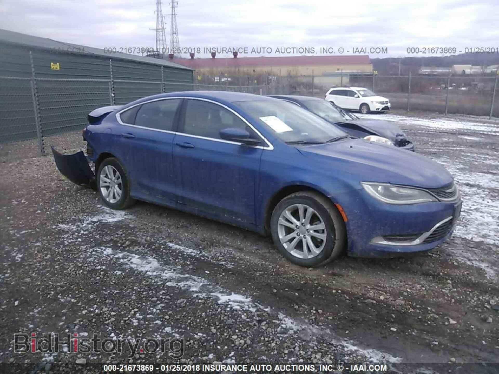 Photo 1C3CCCABXFN580704 - Chrysler 200 2015