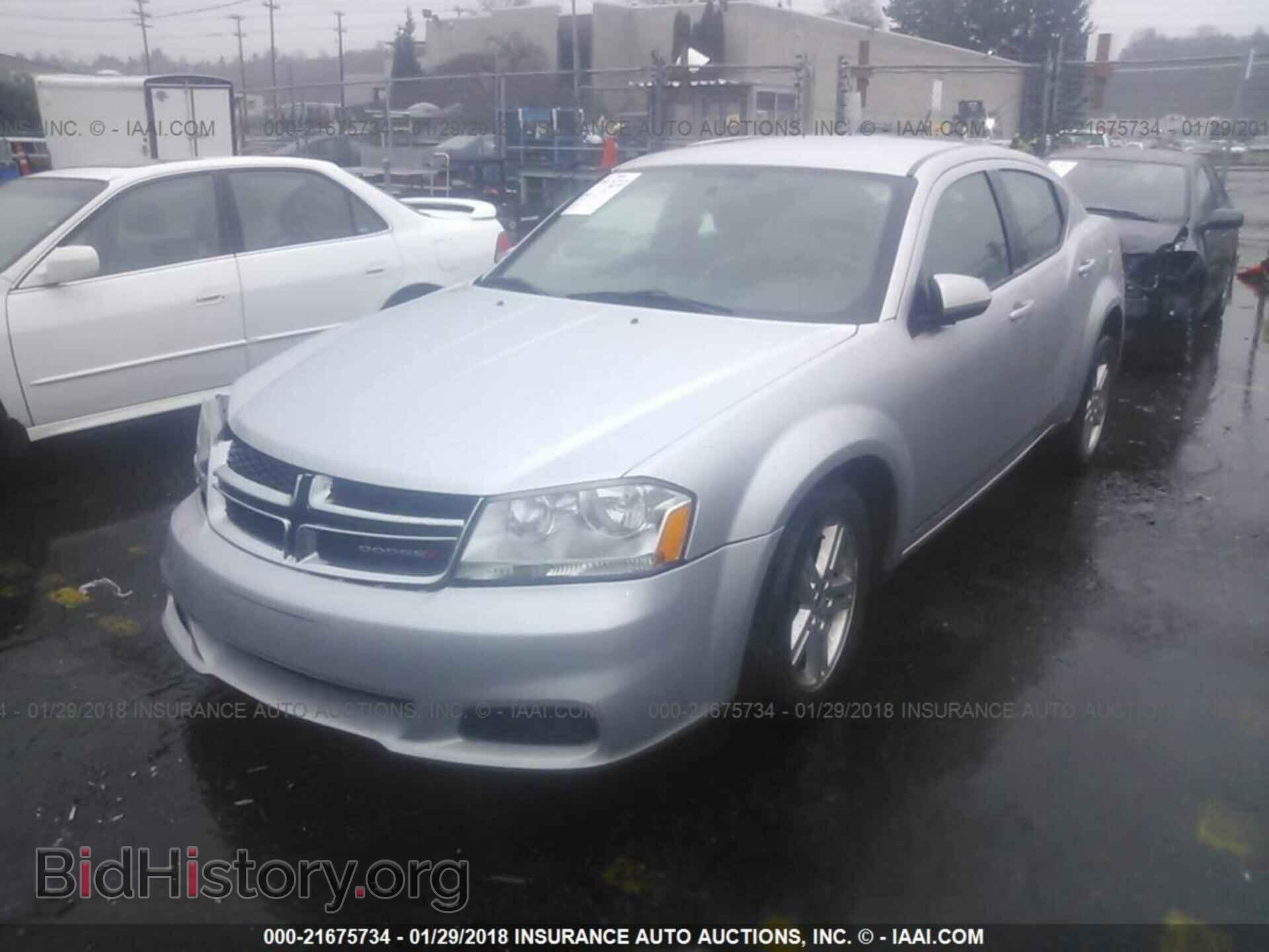 2012 Dodge Avenger - VIN: 1C3CDZCB3CN274551 - Фото 2