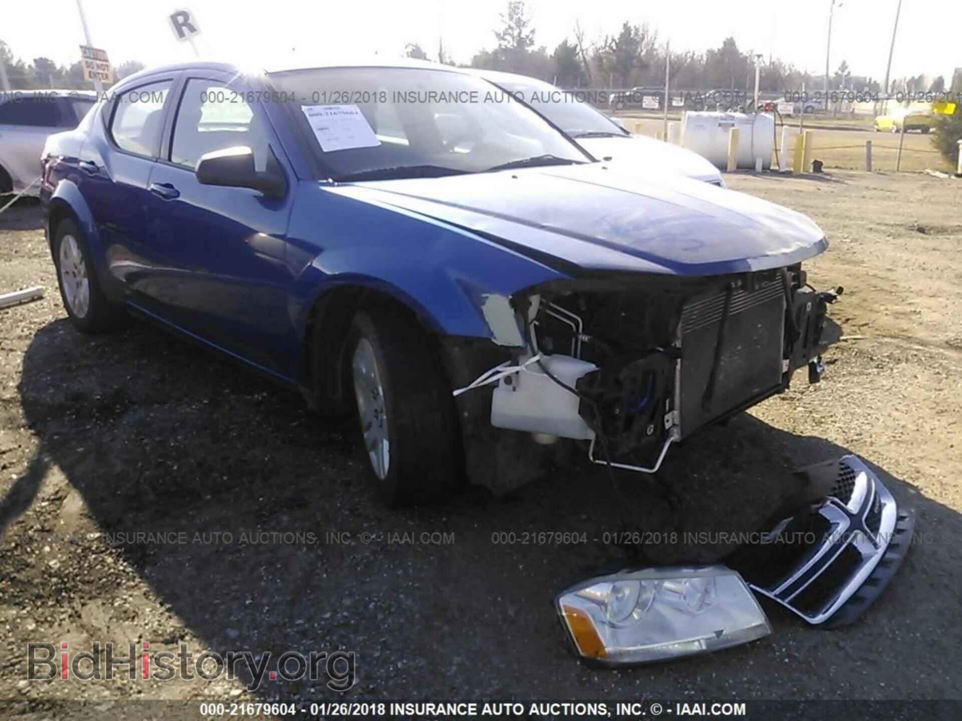Photo 1C3CDZAB3DN593906 - Dodge Avenger 2013