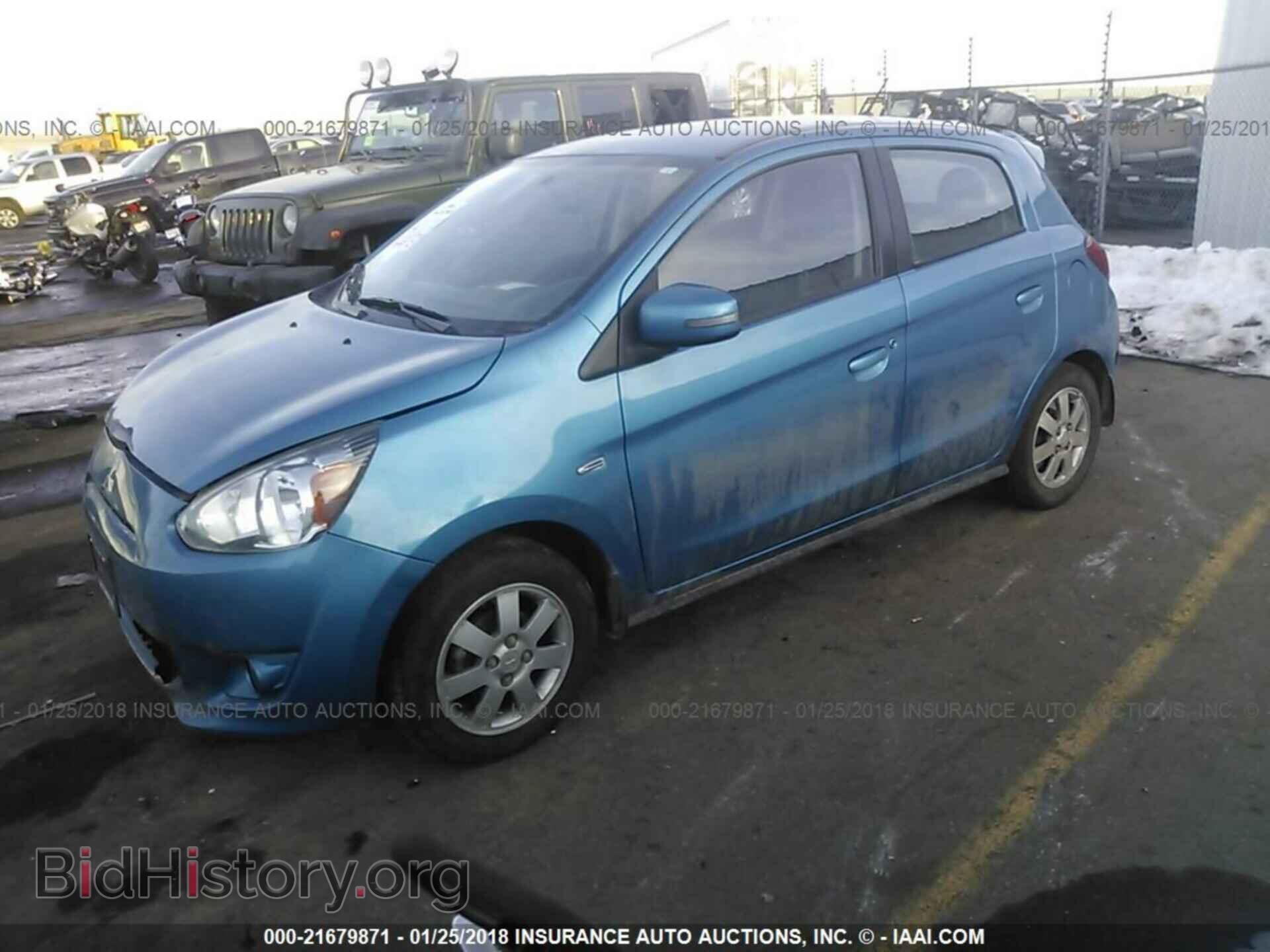 2015 Mitsubishi Mirage - VIN: ML32A4HJ0FH032597 - Фото 2