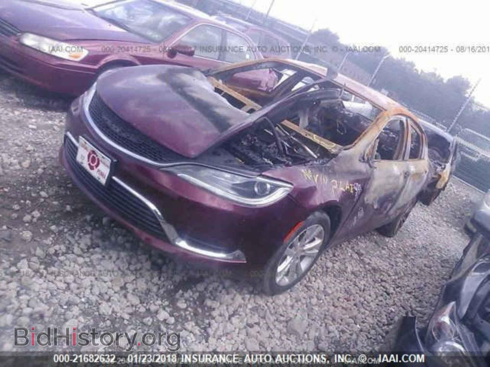 2015 Chrysler 200 - VIN: 1C3CCCAB2FN680229 - Photo 2